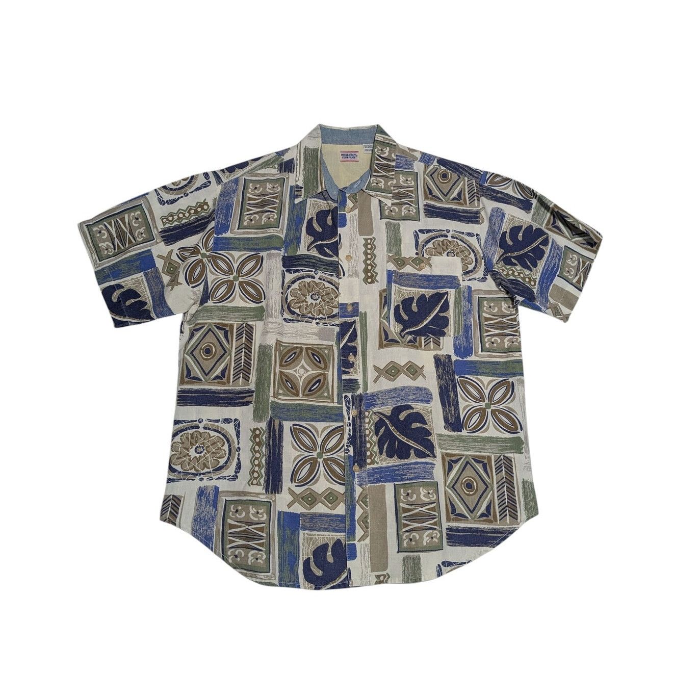 Bugle Boy Vintage Bugle Boy Tropical Hawaiian Button Down Shirt Top Size US L / EU 52-54 / 3 - 1 Thumbnail
