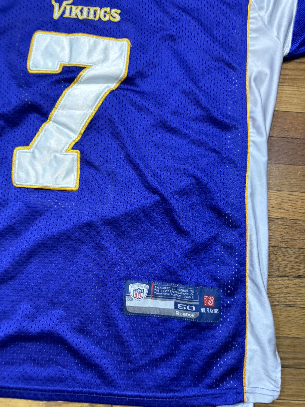 NFL Christian Ponder Minnesota Vikings Jersey Size US XL / EU 56 / 4 - 5 Thumbnail