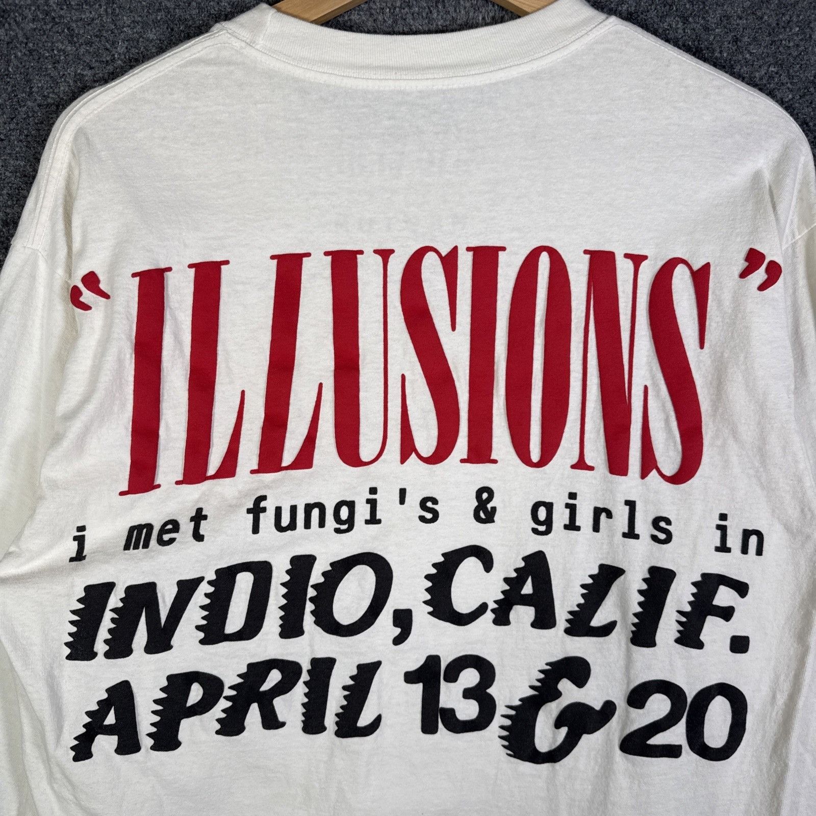 Kid Cudi Kid Cudi Shirt Mens White Y2K Illusions Tour Frequency Tour Size US M / EU 48-50 / 2 - 5 Thumbnail