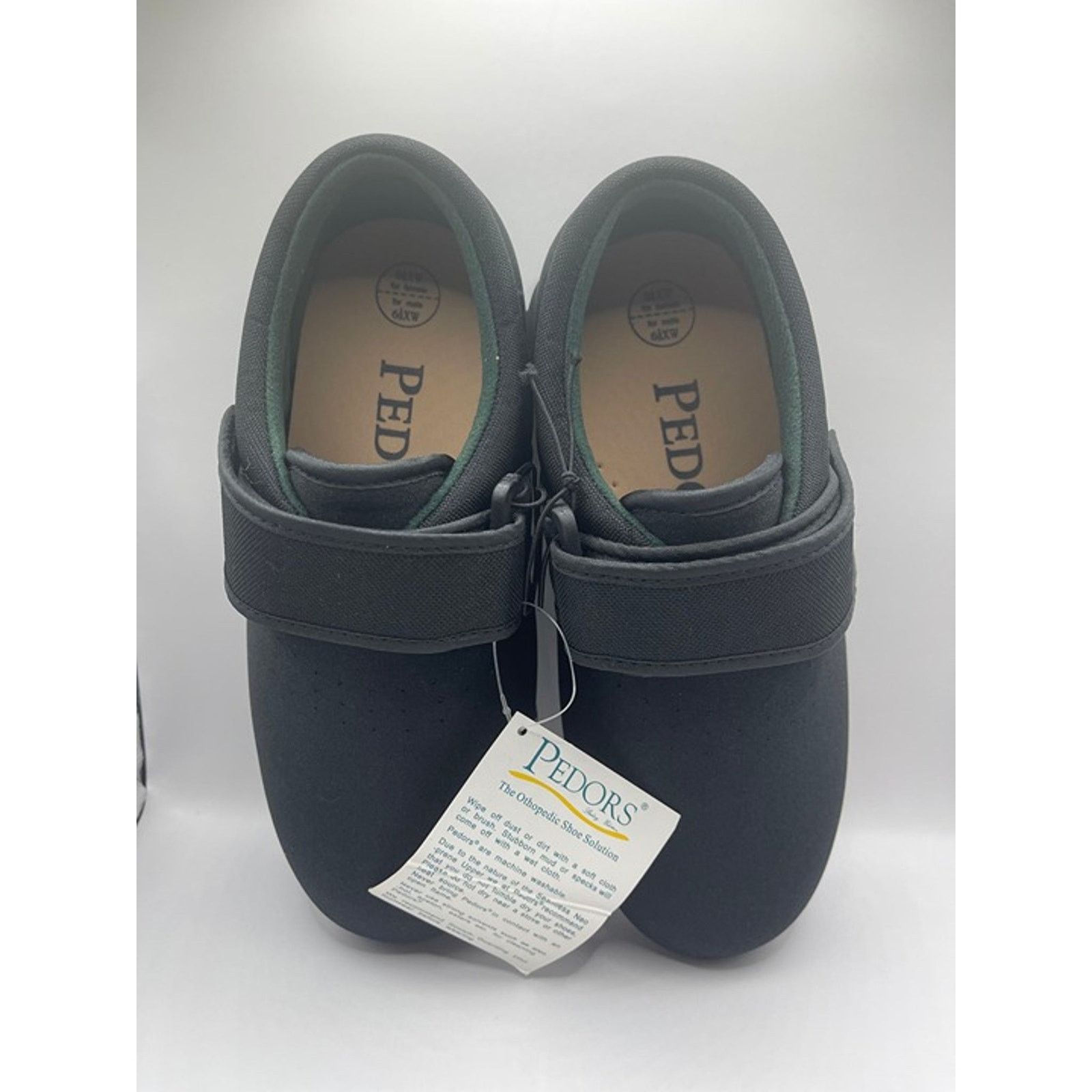 Pedors Classic Stretch Orthopedic Black Shoe Solution Unisex