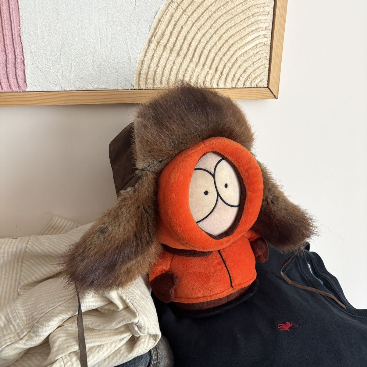 Hysteric Glamour Vintage 80’s Ushanka Hat Real Fur Brown Quilted Lining Size ONE SIZE - 1 Thumbnail