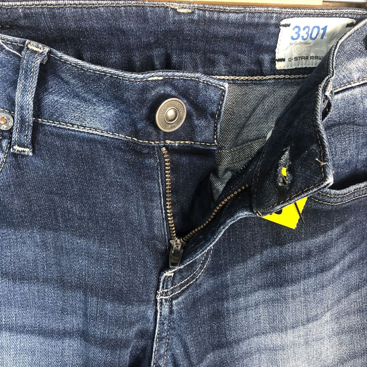 G-Star G Star Raw Blue Denim Pants #A2112 Size US 27 - 13 Thumbnail