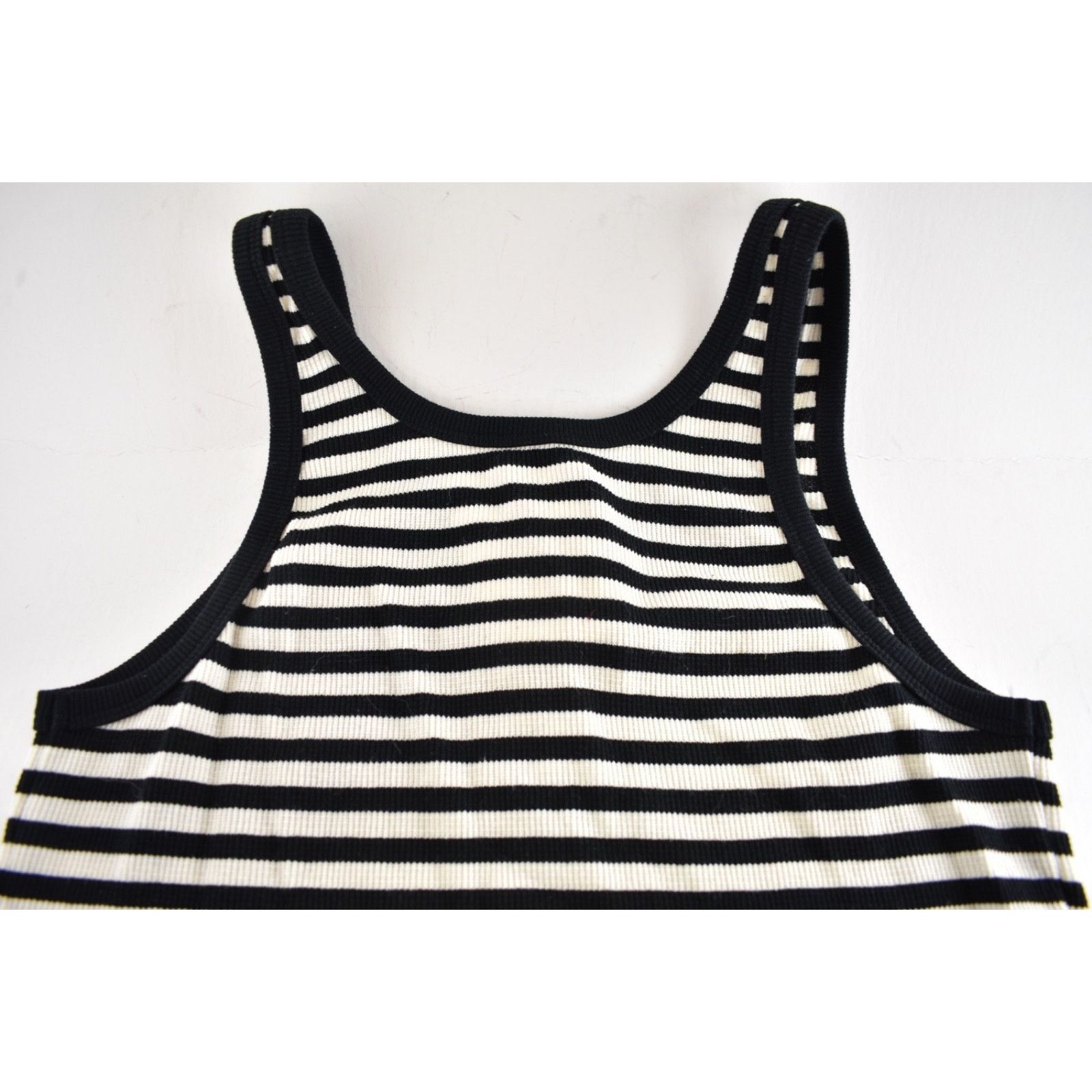 Celine Celine Mariniere Striped Cotton Jersey Tank Top Shirt XL Size XL / US 12-14 / IT 48-50 - 14 Thumbnail
