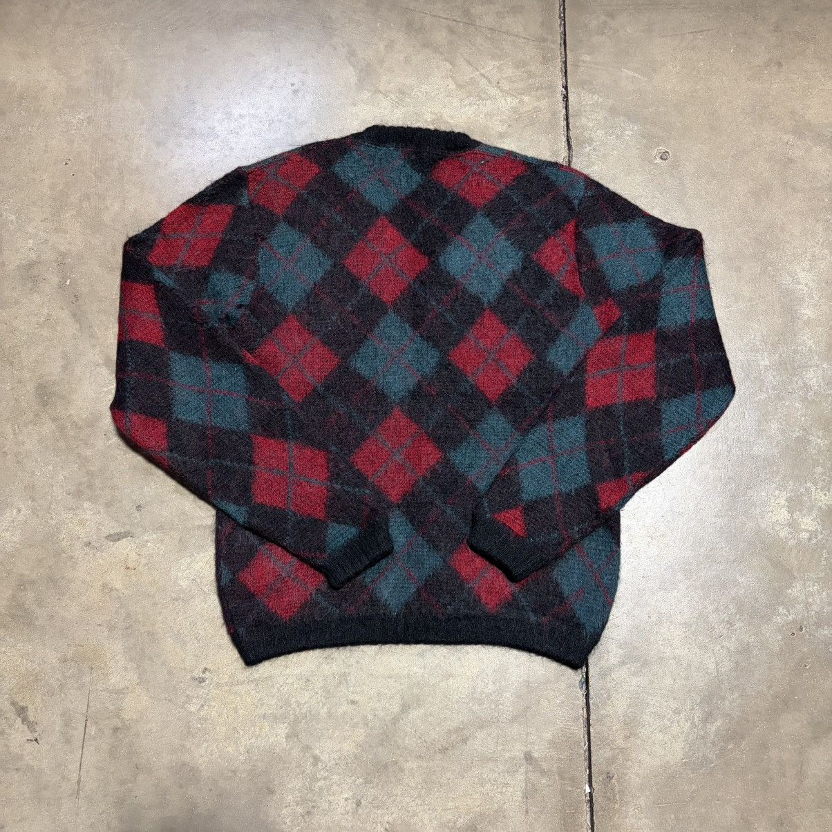 Jantzen Vintage Jantzen Mohair Wool Cardigan Sweater Argyle 50s USA Size US M / EU 48-50 / 2 - 7 Thumbnail