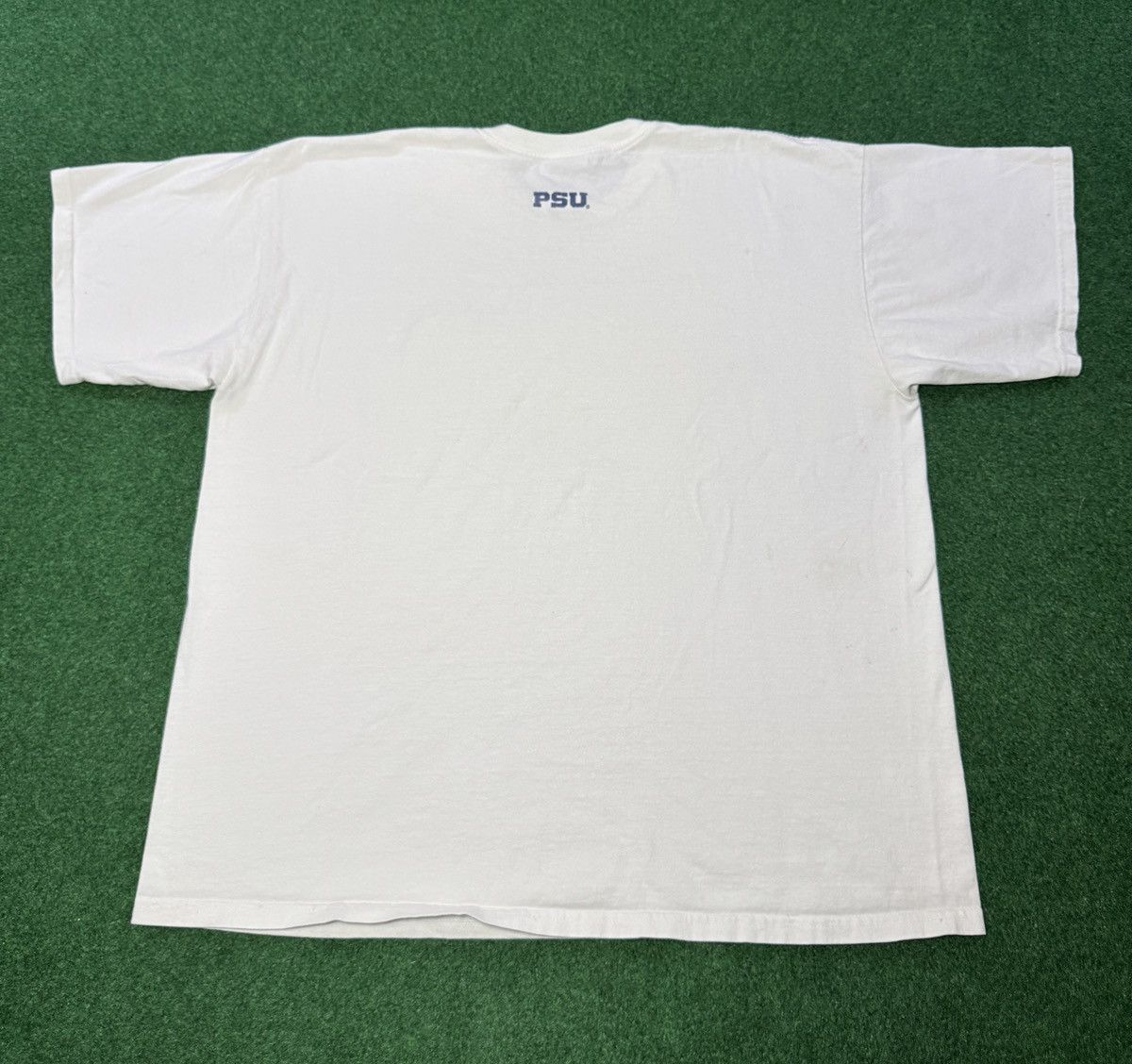 Nike Vtg Y2K Penn State Nittany Lions Nike Center Swoosh T Shirt Size US XL / EU 56 / 4 - 4 Thumbnail
