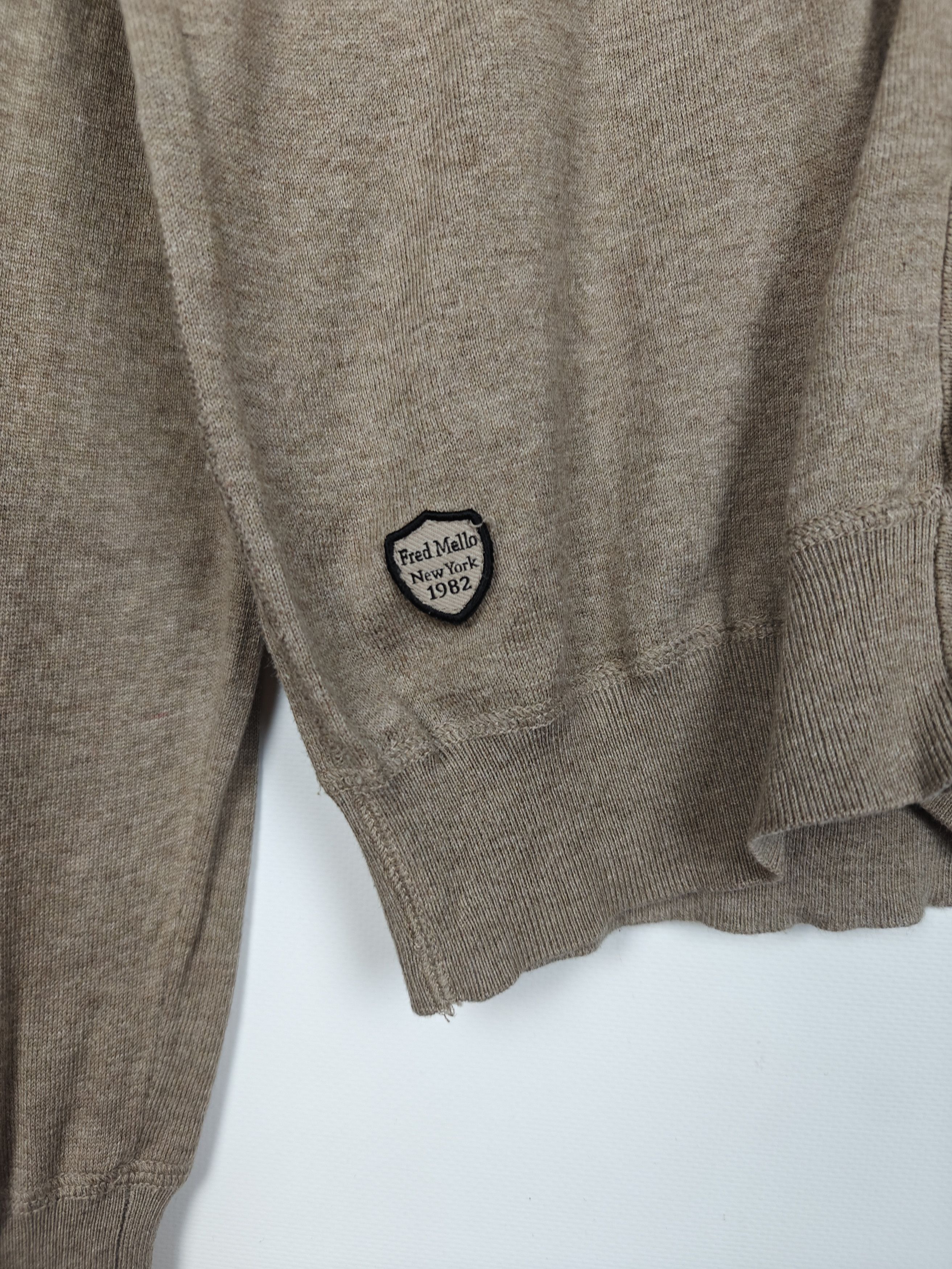 Other Fred Mello New York Cardigan Sweater Italian Pullover L Size US L / EU 52-54 / 3 - 4 Thumbnail