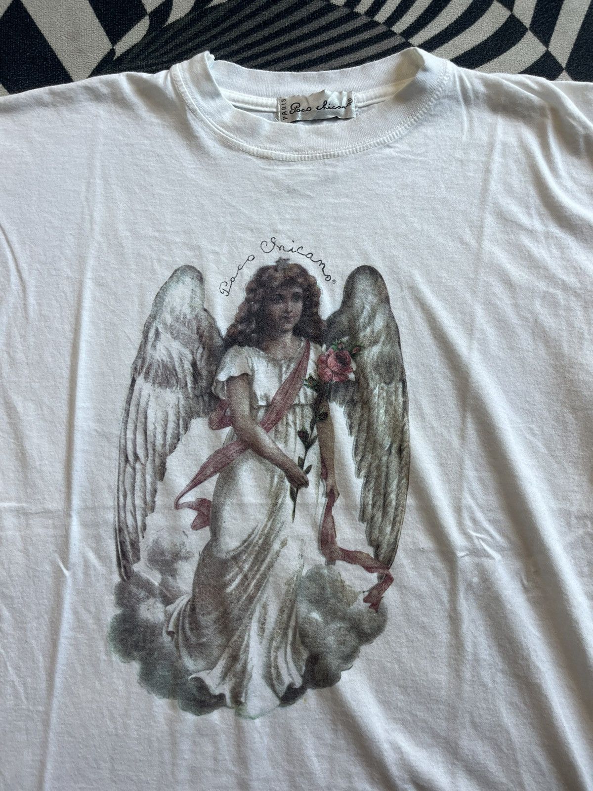 Vintage Vintage Paco Chicano (Paris) Angle Streetwears 90’s Tshirt Size US L / EU 52-54 / 3 - 5 Thumbnail