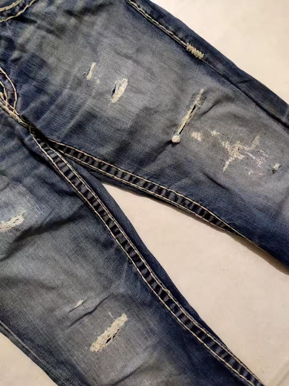 True Religion True Religion Joey Super T Bootcut Flare Denim Jeans Pants Size US 29 - 8 Thumbnail