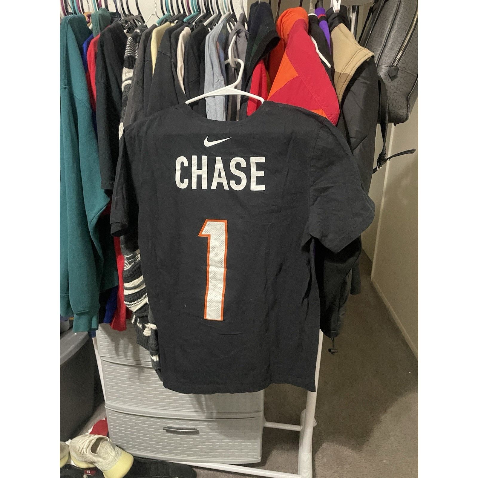 Nike Size M-Ja'marr Chase Cincinnati Bengals Super Bowl LVI #1 Size US M / EU 48-50 / 2 - 2 Thumbnail