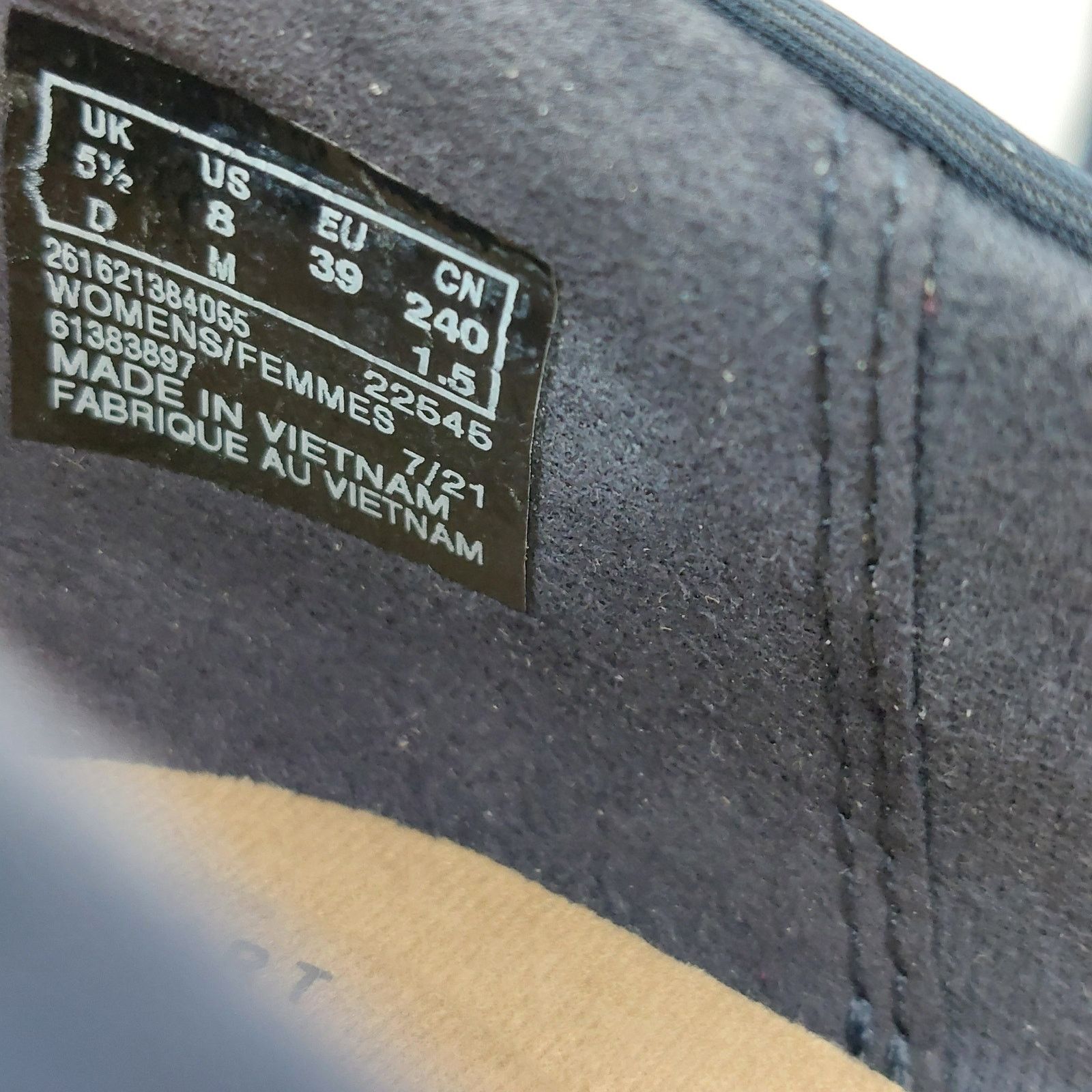 Clarks Clarks Cora Heather Interest Camo Navy Blue Loafers Size 8 Size US 8 / IT 38 - 2 Thumbnail