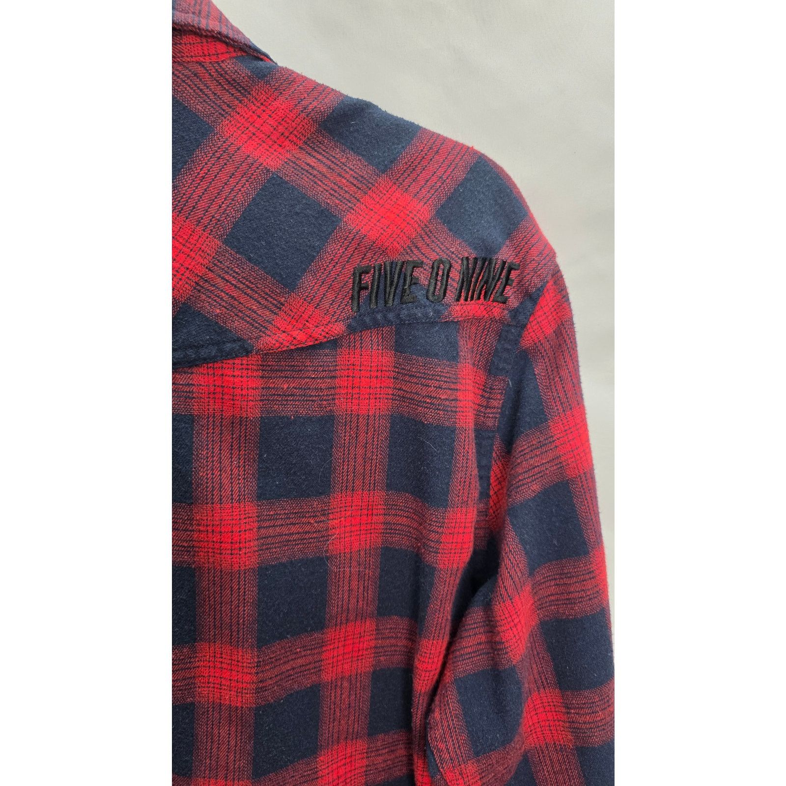 Other 509 Red & Navy Plaid Basecamp Long Sleeve Flannel XL Size US XL / EU 56 / 4 - 9 Thumbnail