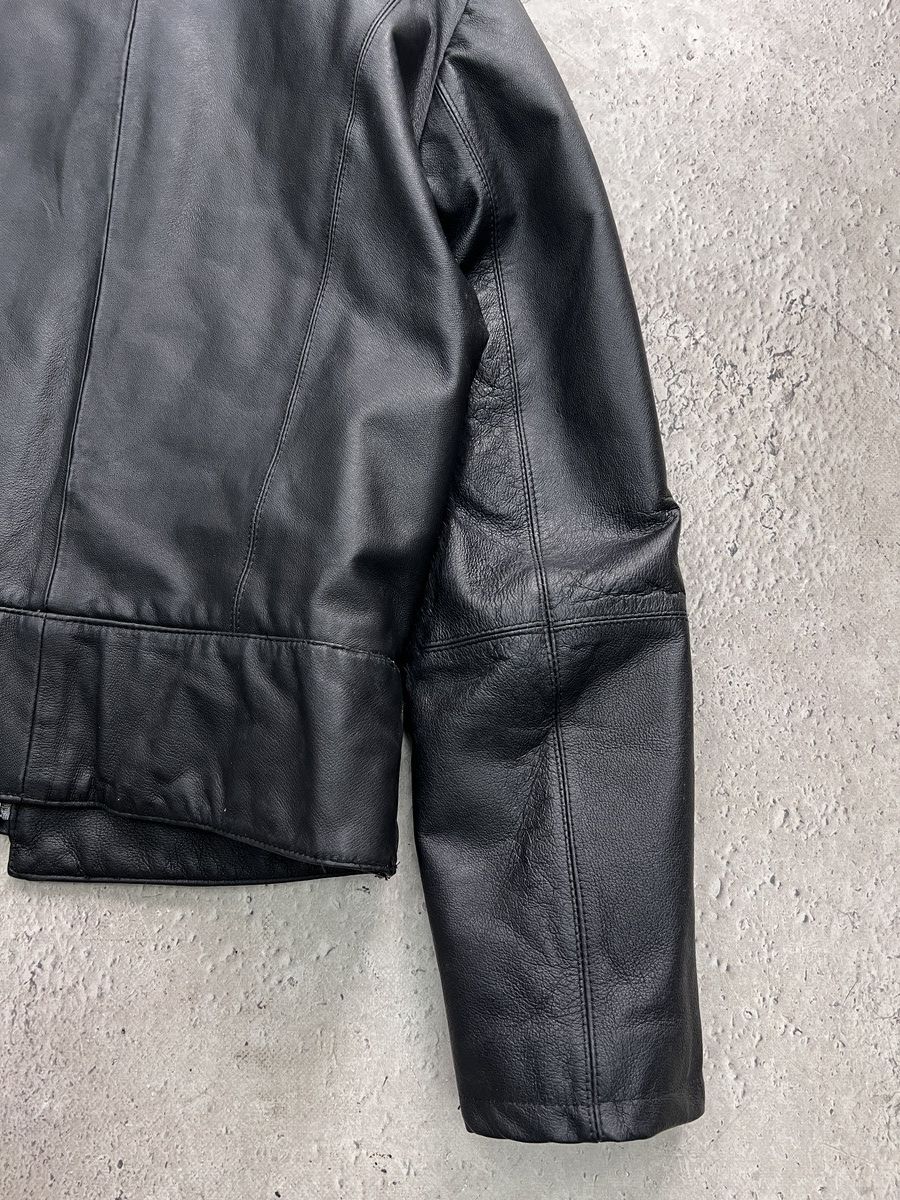 Hysteric Glamour Hysteric glamour style black leather fur jacket Y2K style Size M / US 6-8 / IT 42-44 - 11 Thumbnail