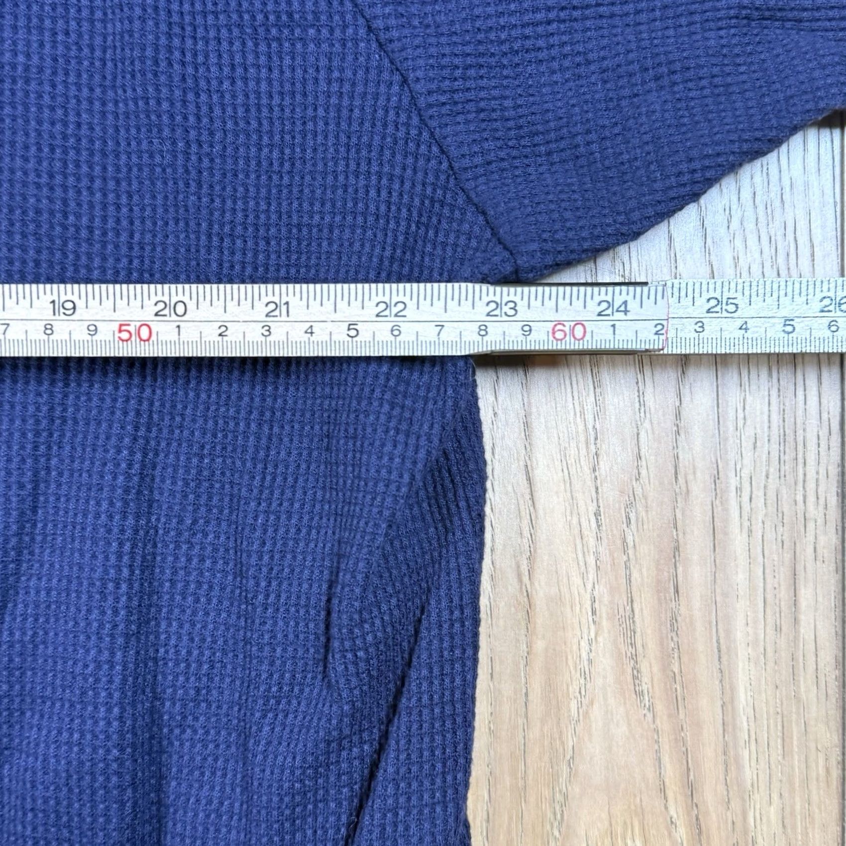 Ralph Lauren VINTAGE Ralph Lauren Polo Shirt Polo Mens XL Blue Waffle Knit Logo IS-67 Size US XL / EU 56 / 4 - 6 Thumbnail