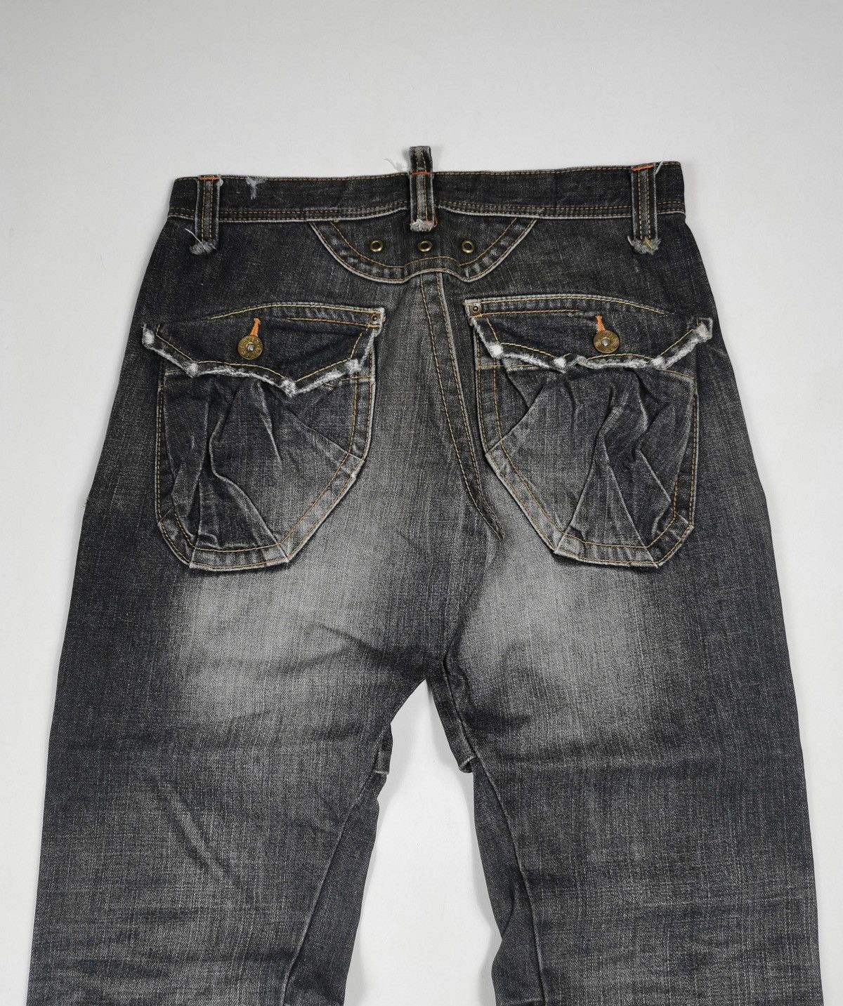 Edwin Bootcut Edwin Cargo Utility Black Jeans Size US 32 / EU 48 - 7 Thumbnail