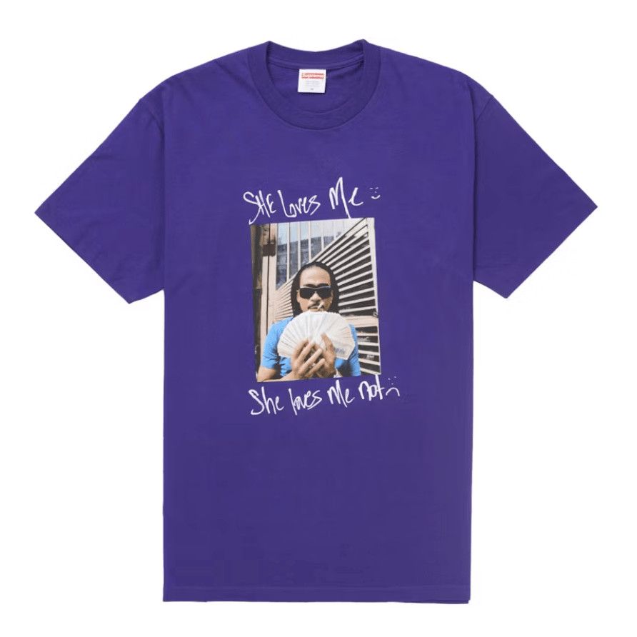 Supreme SHE LOVES ME Tシャツ / サイズ : M Supreme(シュプリーム) SHE LOVES MEプリントTシャツ ブラック