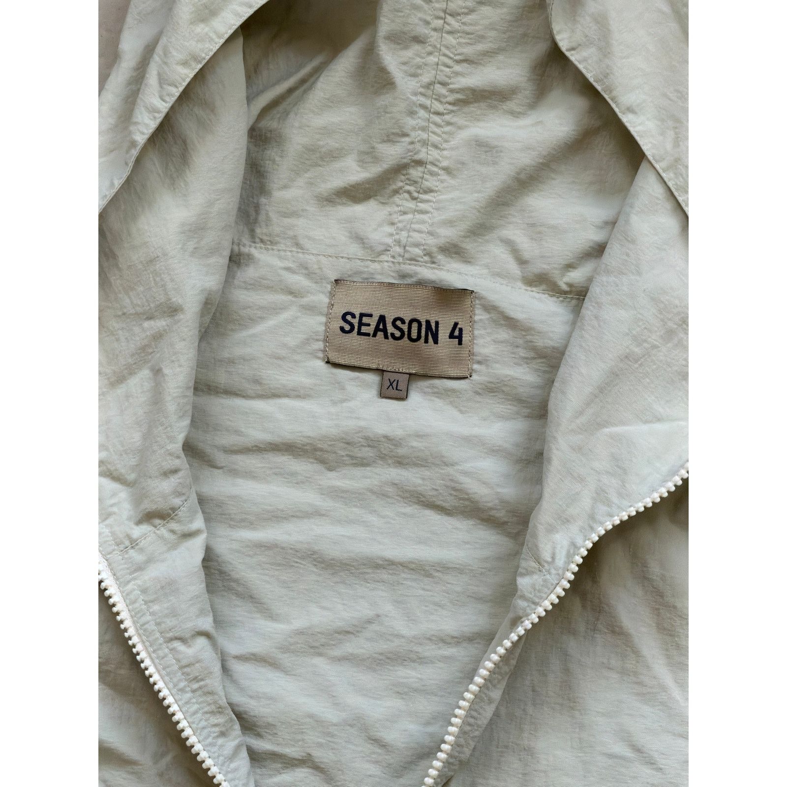 Yeezy Yeezy Season 4 beige anorak jacket Size US XL / EU 56 / 4 - 2 Thumbnail