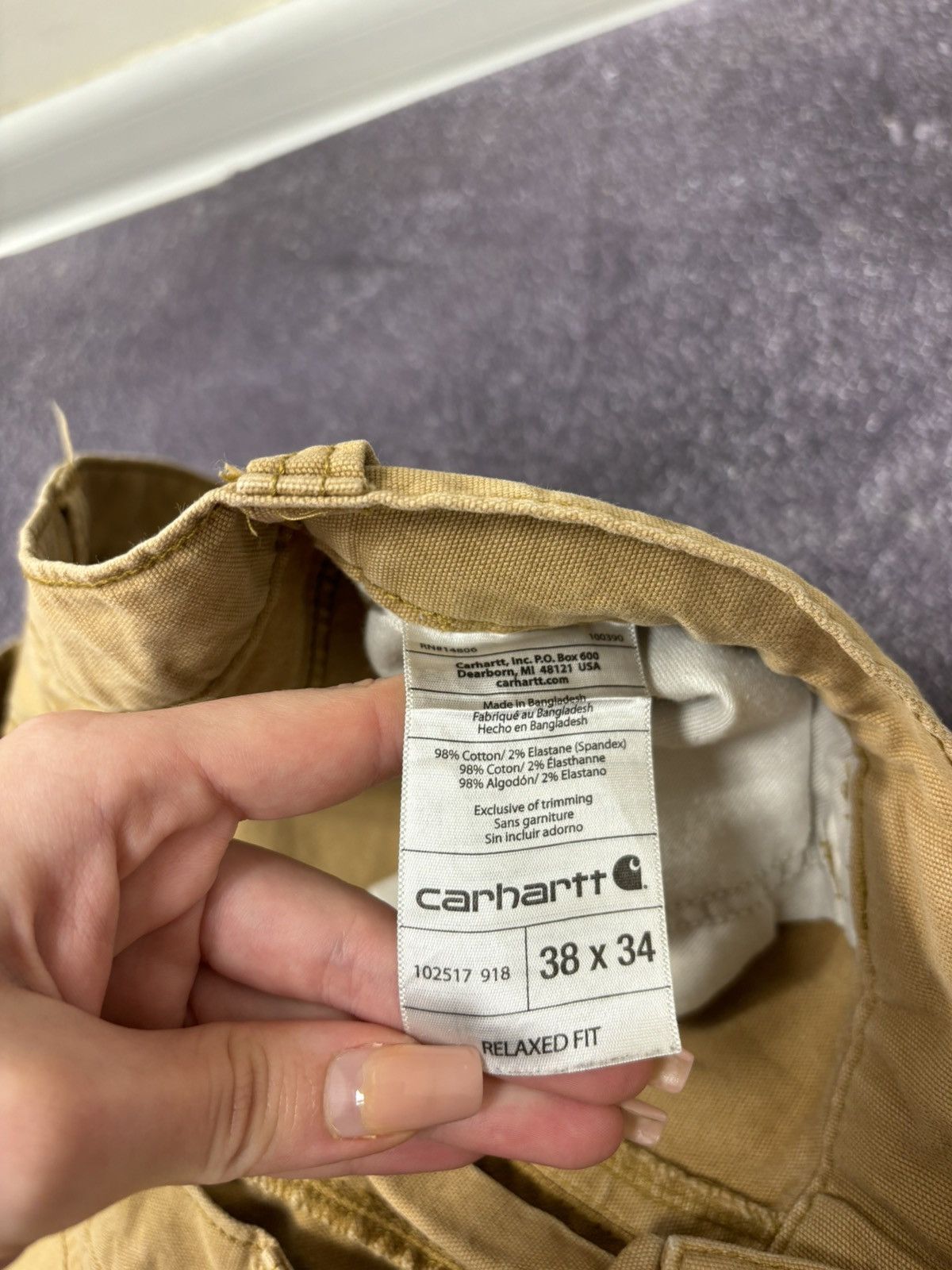 Carhartt Vintage Carhartt Y2K Orange Relaxed Fit American Hype Pants Size US 38 / EU 54 - 15 Thumbnail