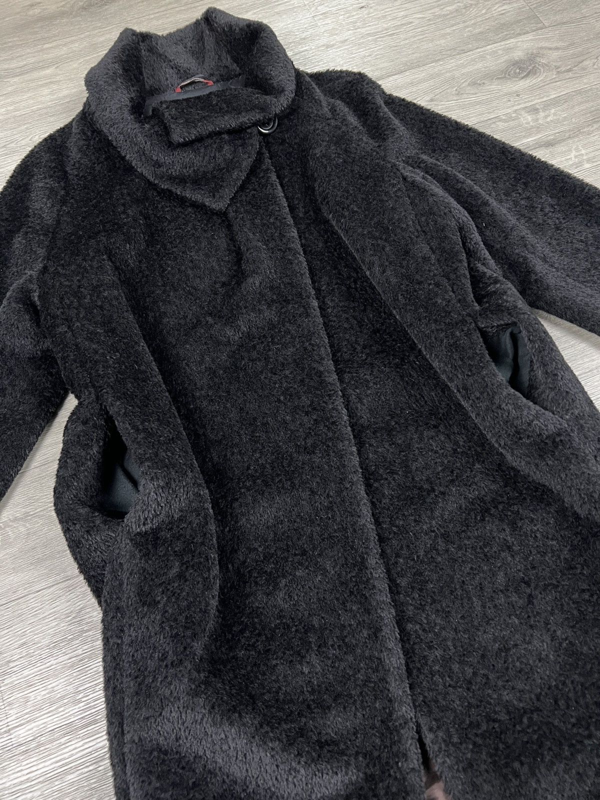 Max Mara Women’s Max Mara Alpaca Blend Coat Black Size L / US 10 / IT 46 - 8 Thumbnail
