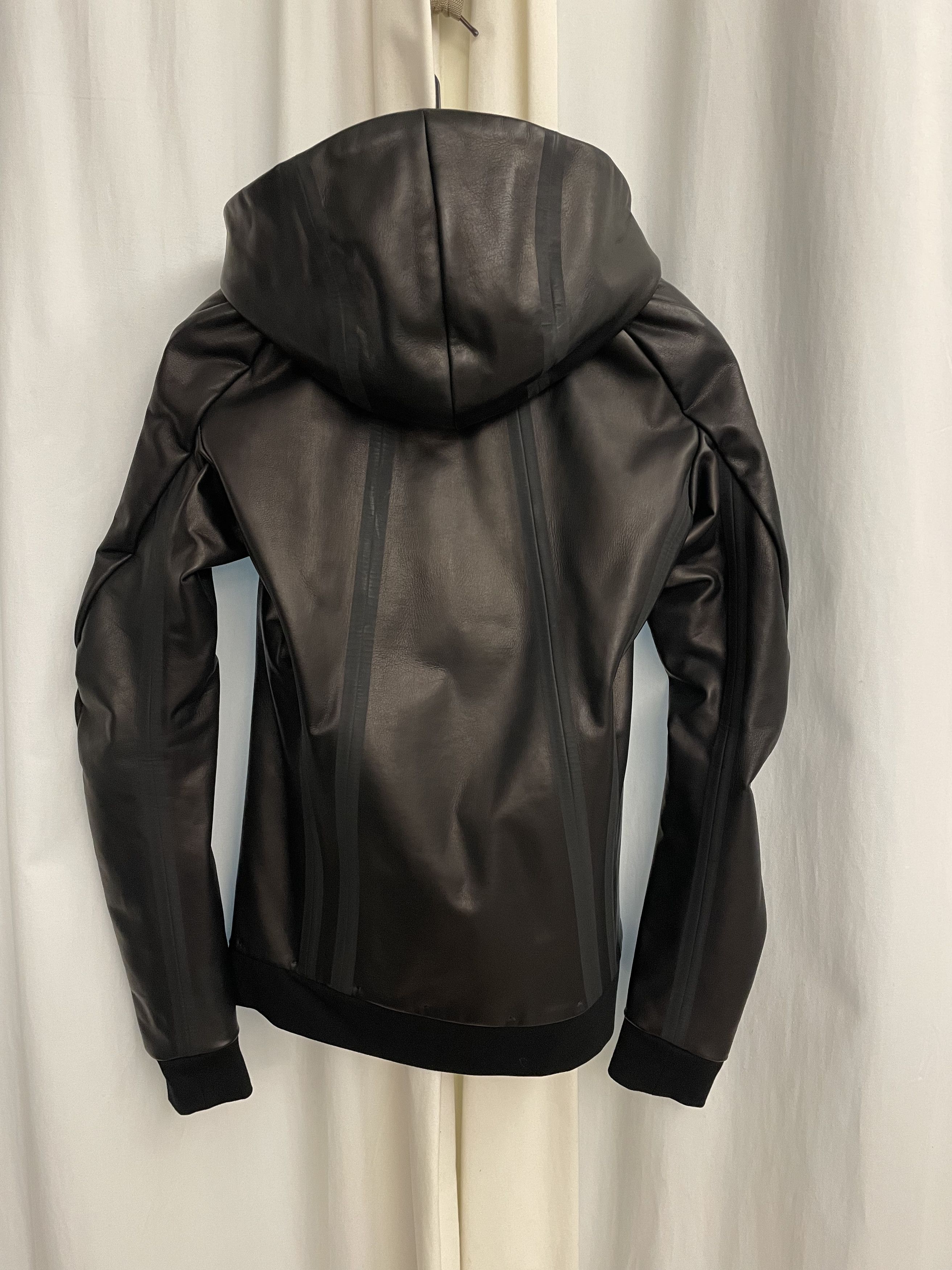 Devoa Deer leather hooded jacket | Grailed