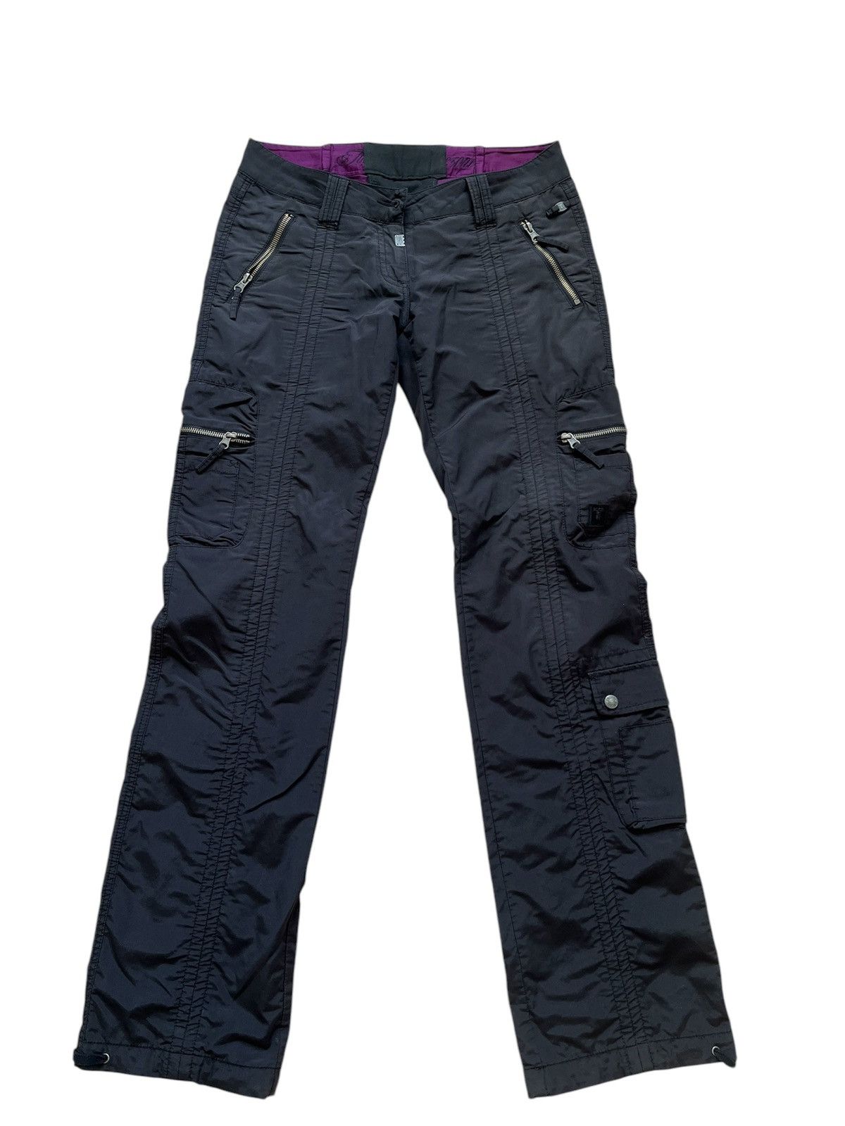 Japanese Brand × Vintage Black Tech Cargo Pants Size US 30 / EU 46 - 1 Thumbnail