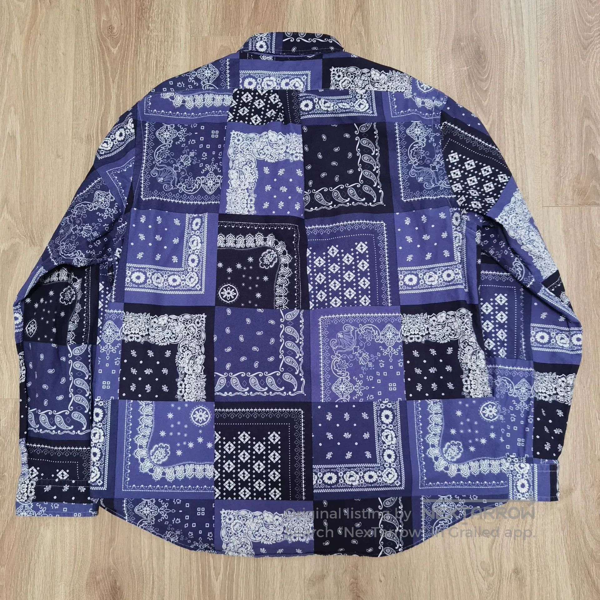 Polo Ralph Lauren RALPH LAUREN Bandana Patchwork Shirt. Size US XXL / EU 58 / 5 - 2 Thumbnail