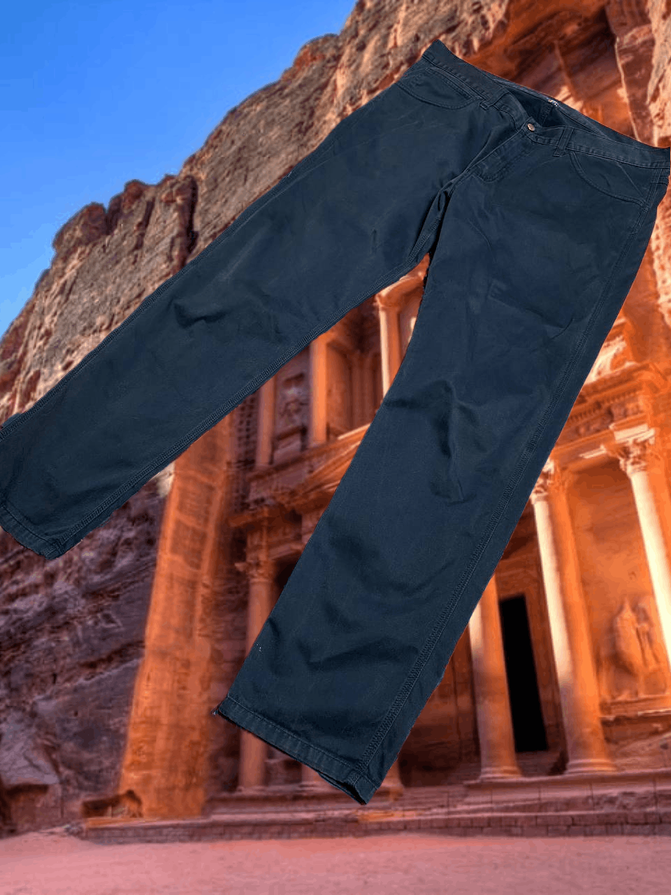Carhartt Vintage Casual denim Pants blue Y2K logo Carhartt Size US 38 / EU 54 - 1 Thumbnail