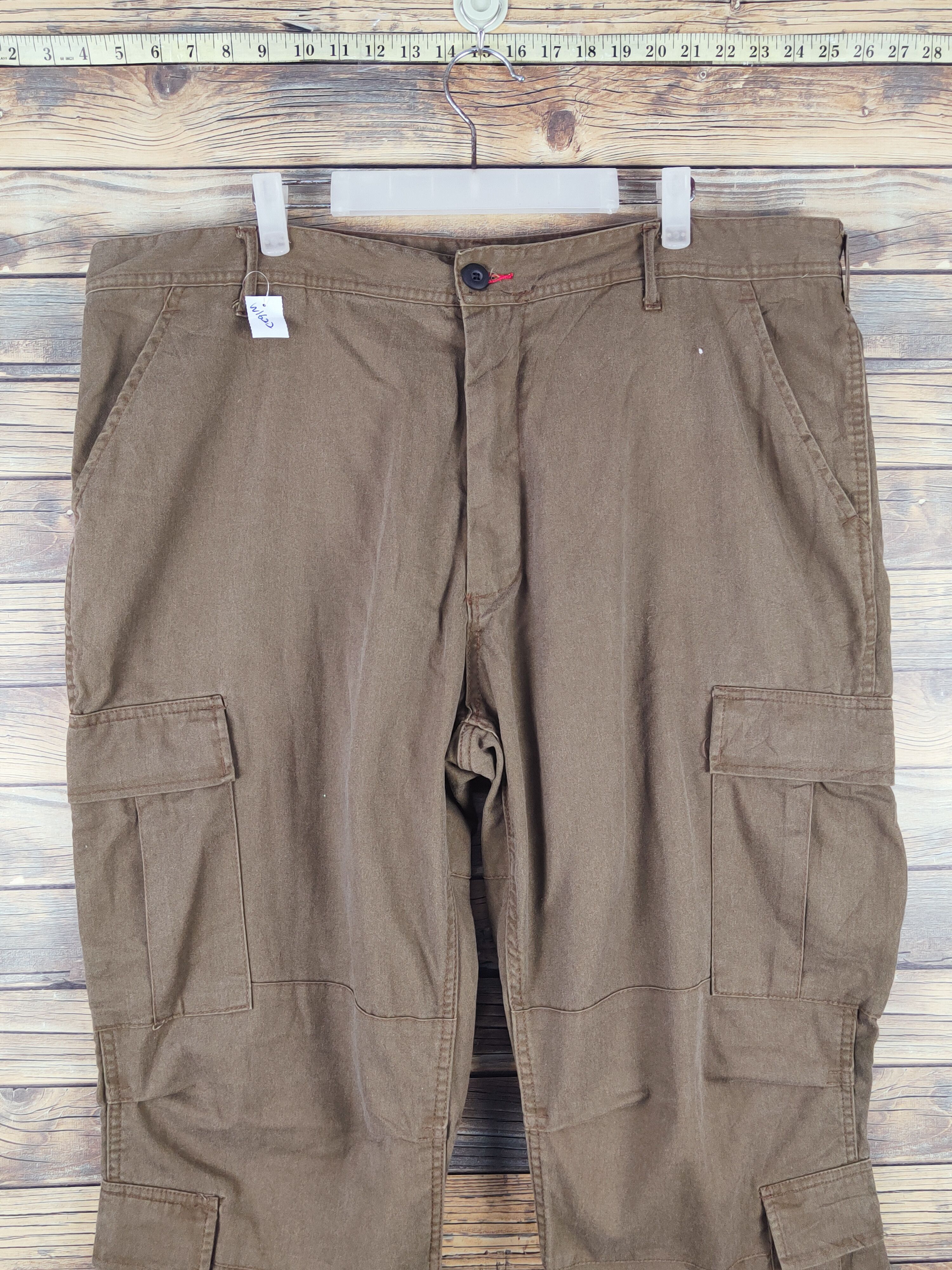 Japanese Brand Japanese Brand Brown Multipocket Tactical Cargo Pants #W1622 Size US 42 / EU 58 - 2 Thumbnail