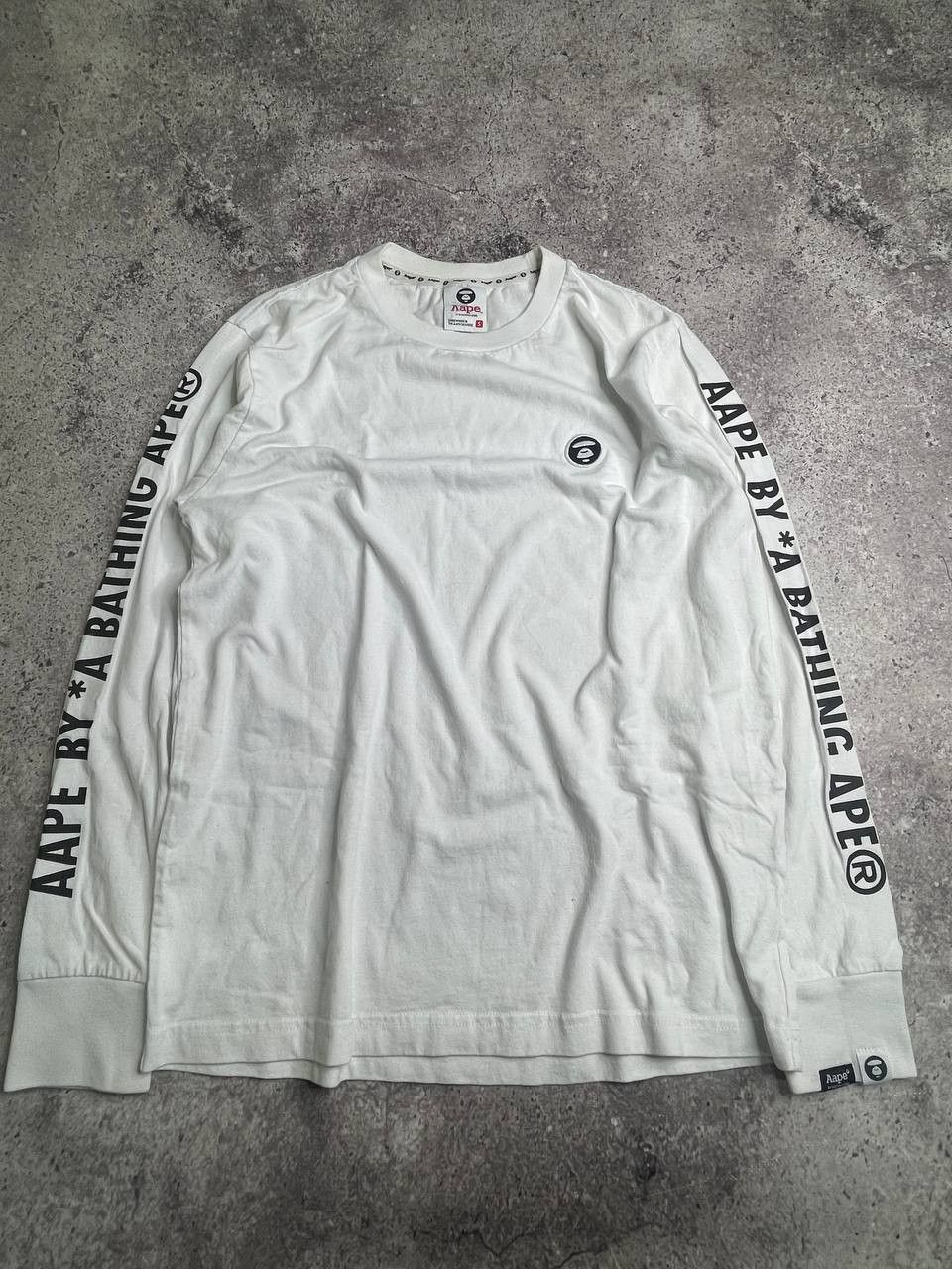 Aape Bape Long Sleeve Size US S / EU 44-46 / 1 - 1 Thumbnail