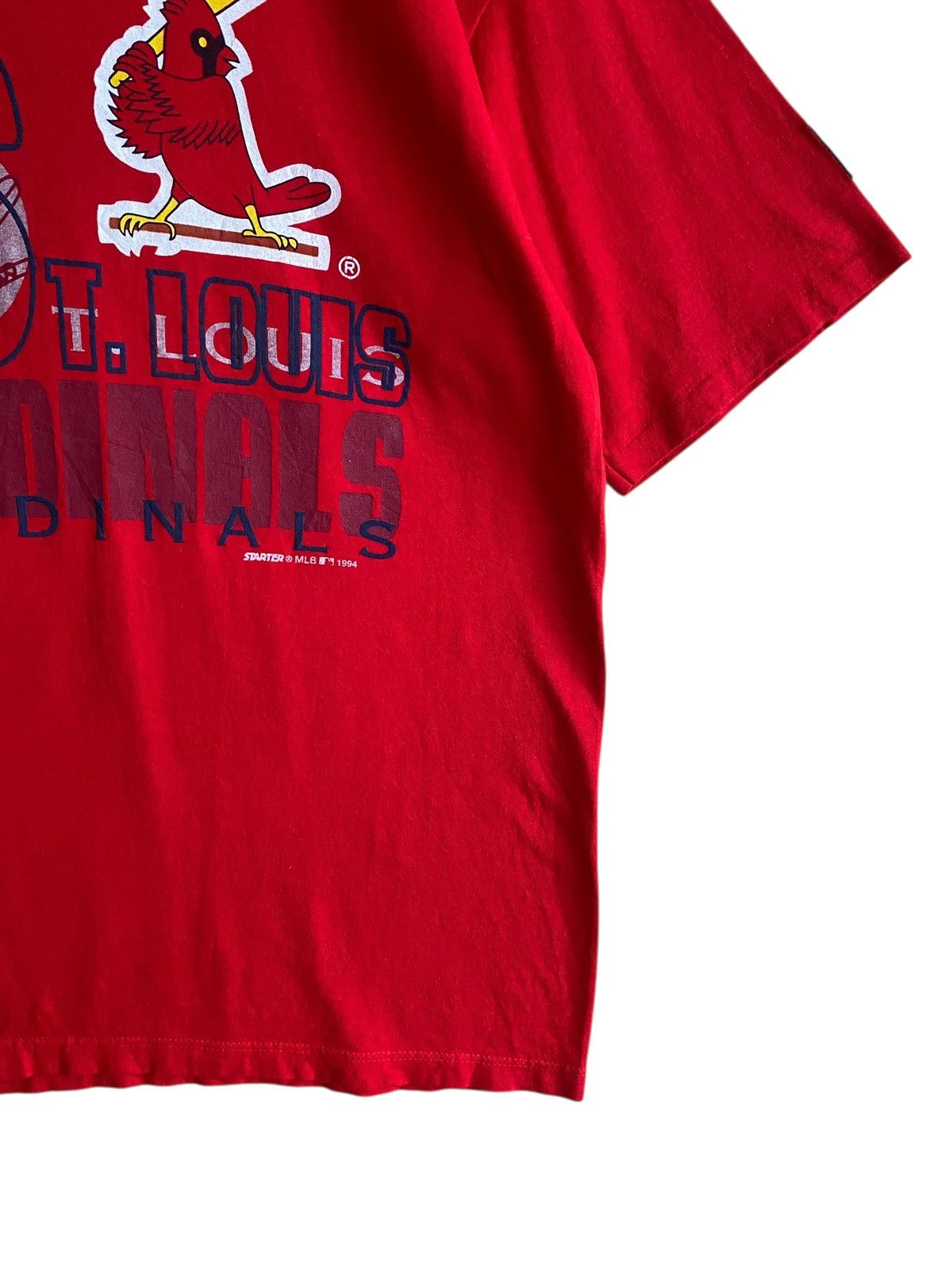 Starter Vintage Brand Starter Baseball Team T-shirt 1990s Size US L / EU 52-54 / 3 - 4 Thumbnail
