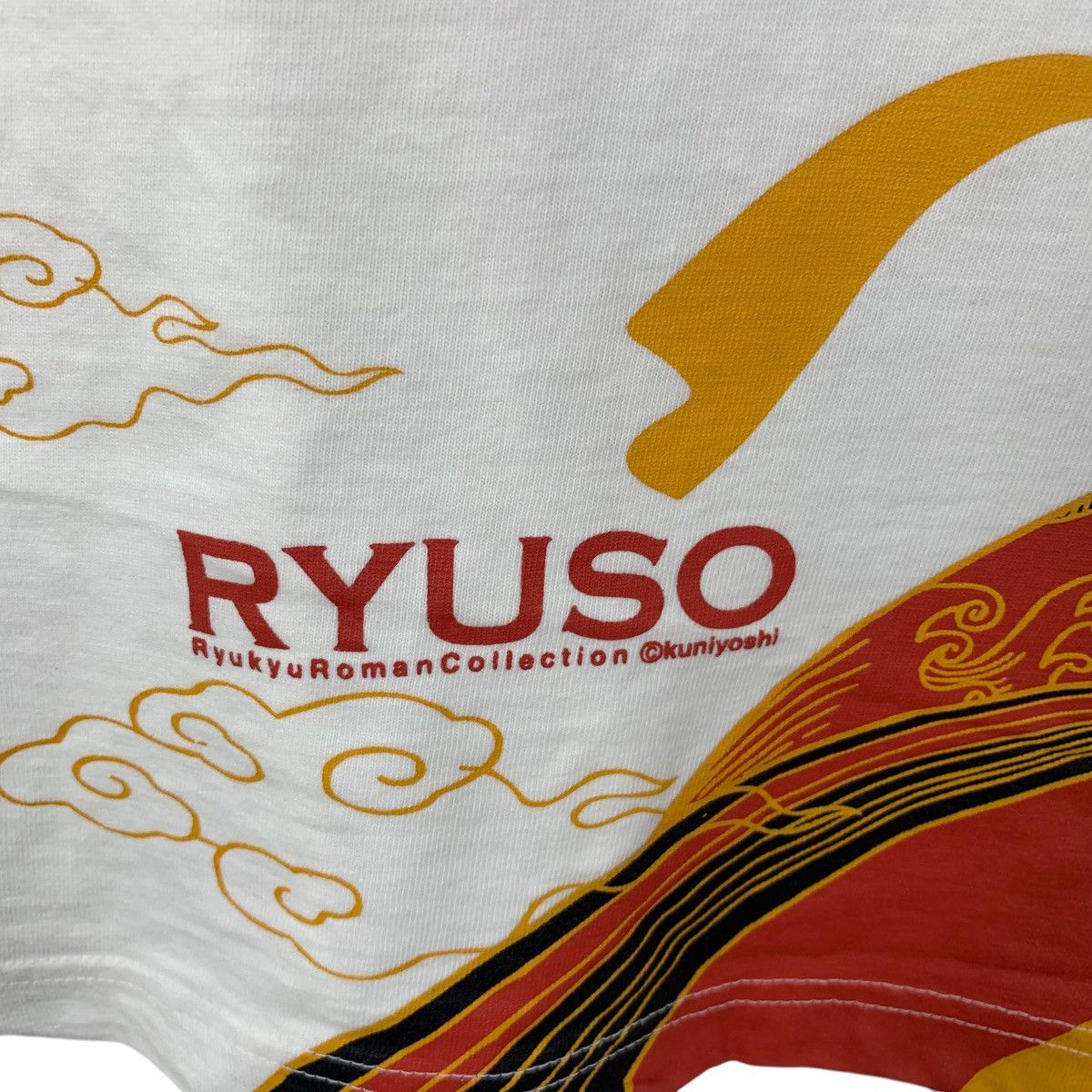 Other KUNIYOSHI RYUSO JAPAN Ryukyu Roman Collection Tee Shirt Top Size US M / EU 48-50 / 2 - 10 Thumbnail