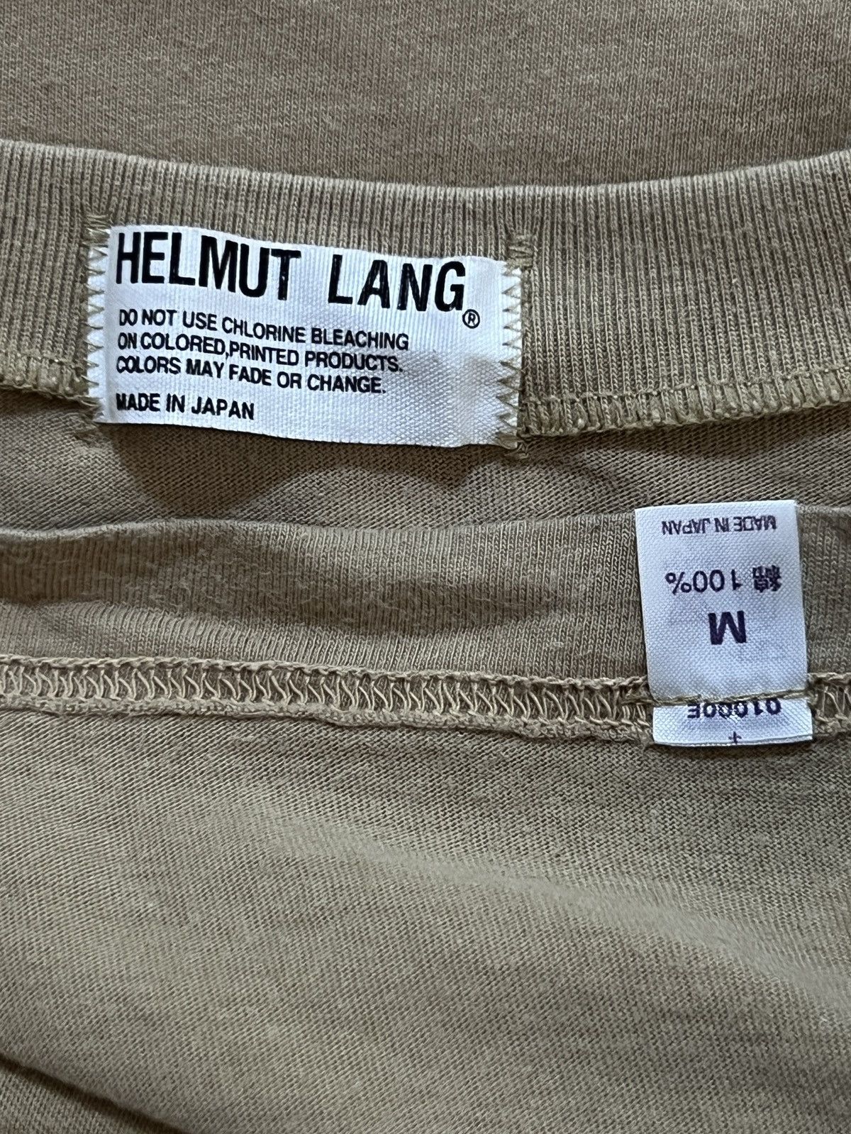 Helmut Lang Helmut Lang early 90’s long sleeve tshirt Size US M / EU 48-50 / 2 - 8 Thumbnail