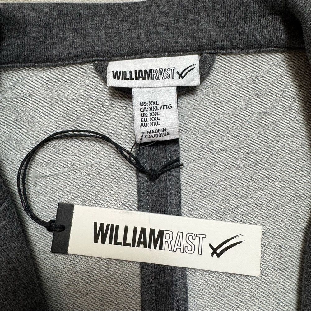 William Rast NWT New William Rast Ponte Knit Cotton Grey Blazer Size XXL Size 54R - 7 Thumbnail