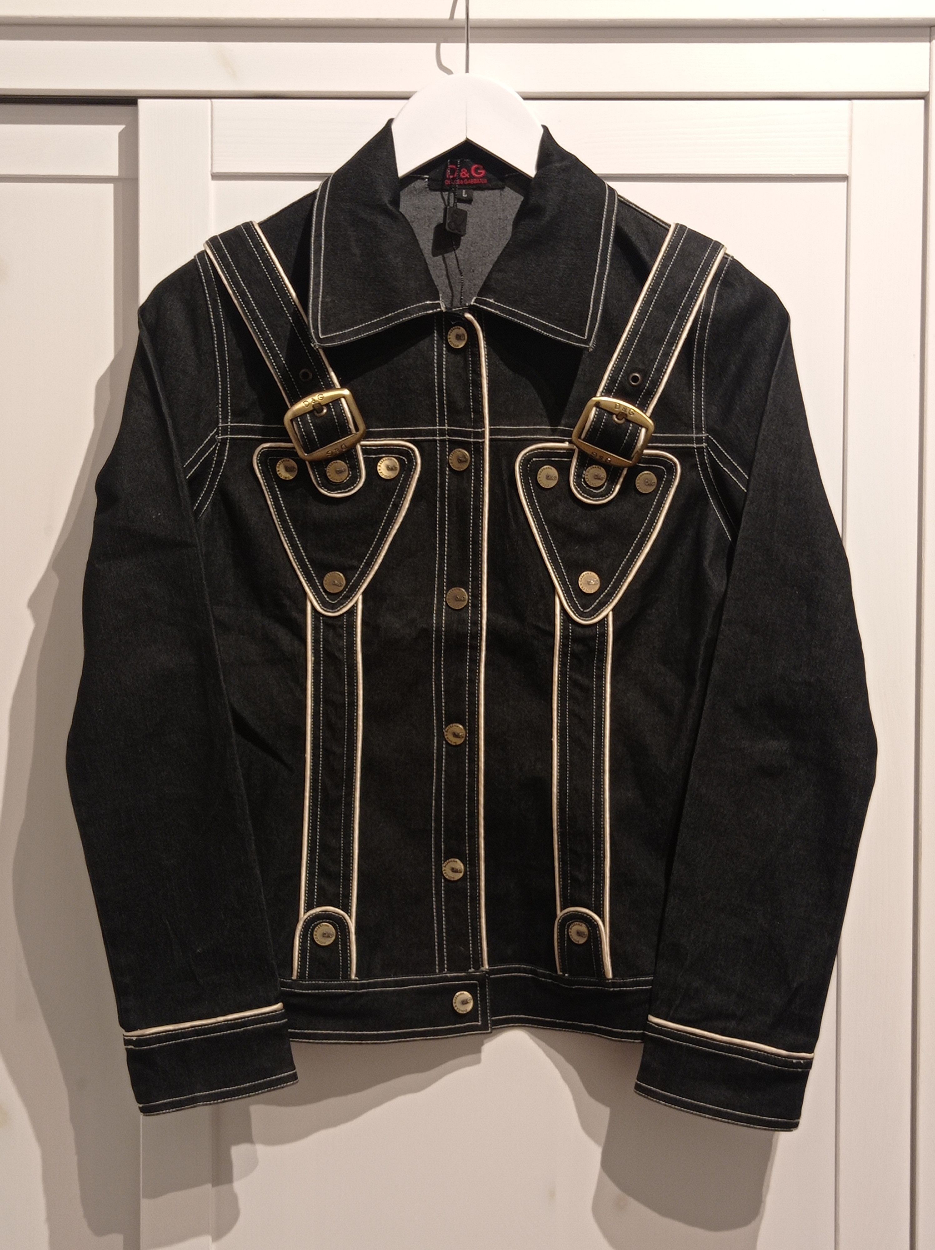 Dolce & Gabbana Dolce & Gabbana Ultra Rare Denim Jacket Brand New with Tags Size US S / EU 44-46 / 1 - 1 Thumbnail