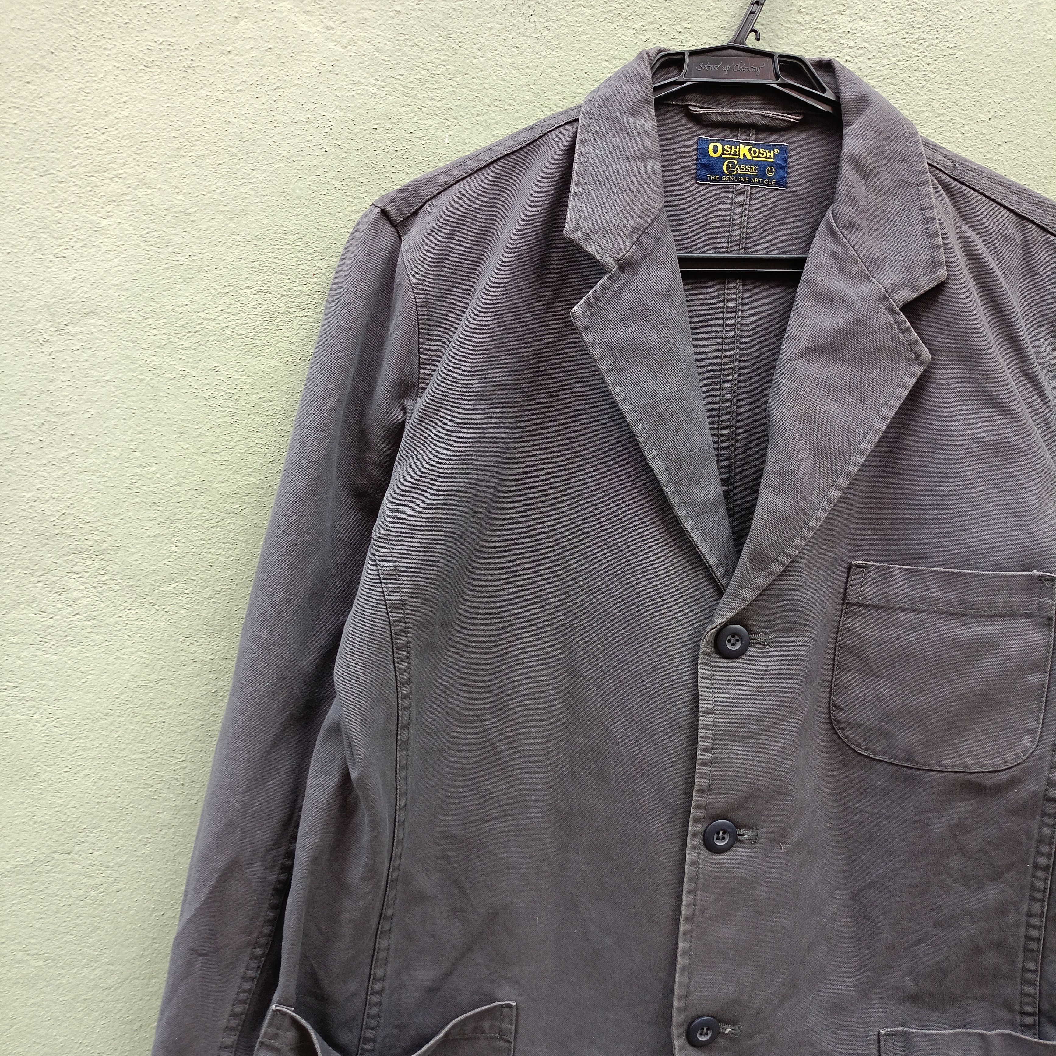 Oshkosh OshKosh Classic Gray Jacket Size US L / EU 52-54 / 3 - 7 Thumbnail