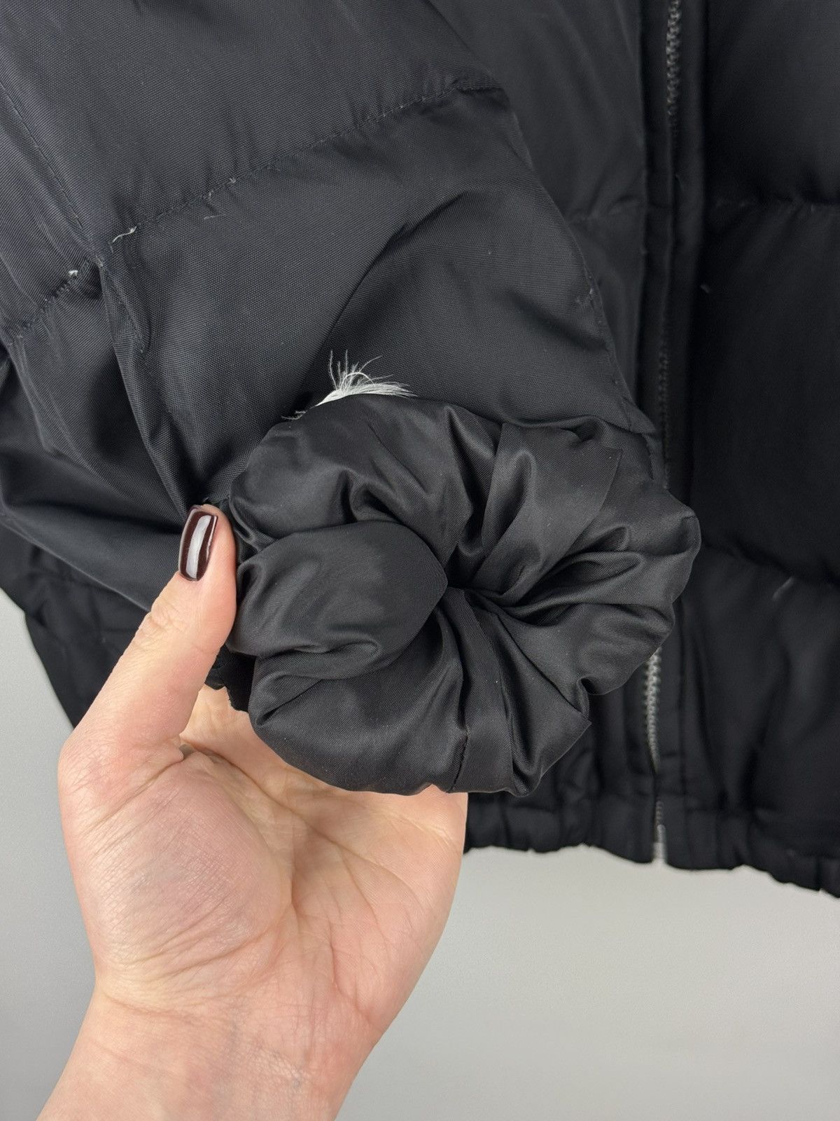 Yves Saint Laurent VTG 90s Yves Saint Laurent YSL Logo Nylon Down Puffer Jacket Size US L / EU 52-54 / 3 - 11 Thumbnail