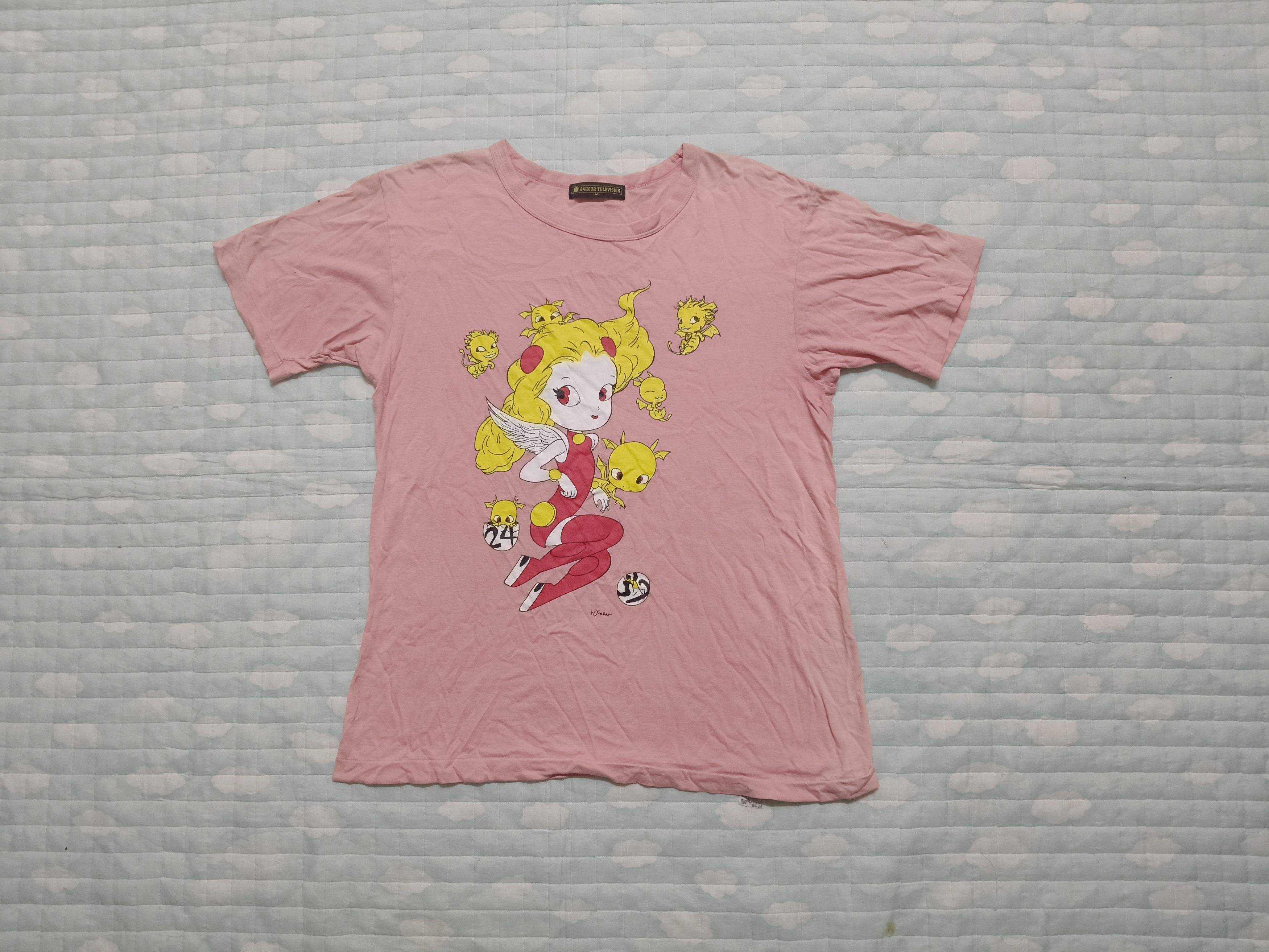 Japanese Brand Vintage 24Hour x Takashi Murakami Size US M / EU 48-50 / 2 - 1 Thumbnail