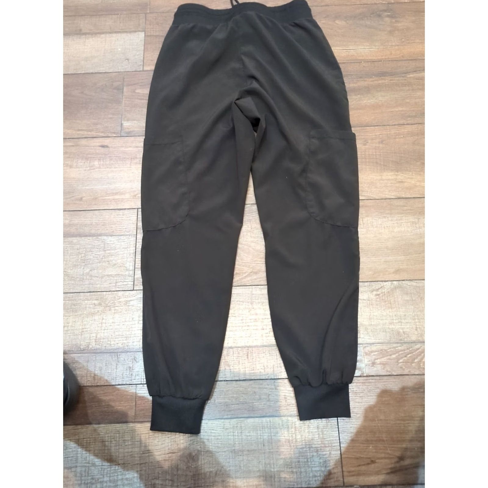 Vintage Thalia Sodi Cargo Pull On Scrubs Ankle Pants Bluish Gray Women S Small Pants Size 28" / US 6 / IT 42 - 5 Thumbnail
