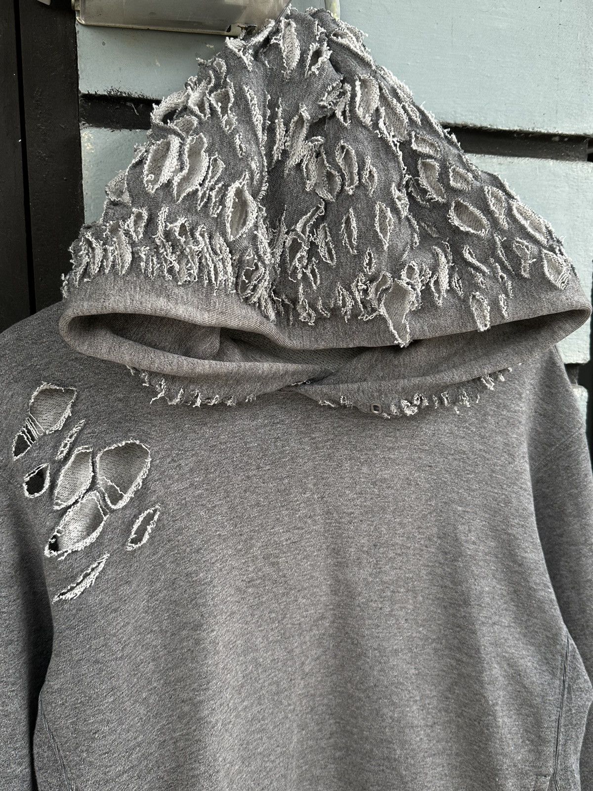 If Six Was Nine Uniqlo Undercover-Distressed Hoodie Ifsixwasnine lgb Size US M / EU 48-50 / 2 - 3 Thumbnail
