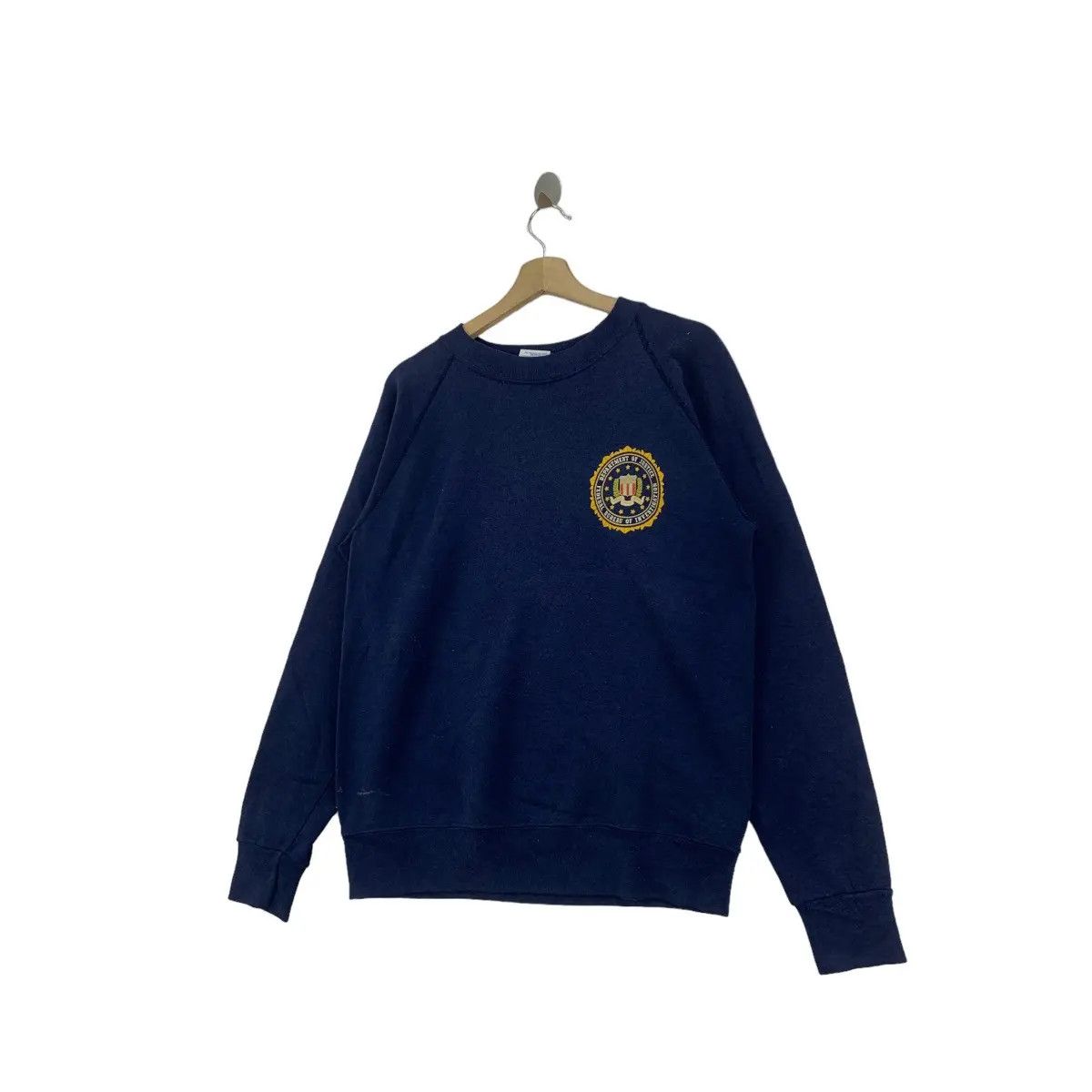 Vintage Vintage 80’ FBI Federal Bureau Investigation Justice Size L / US 10 / IT 46 - 5 Thumbnail
