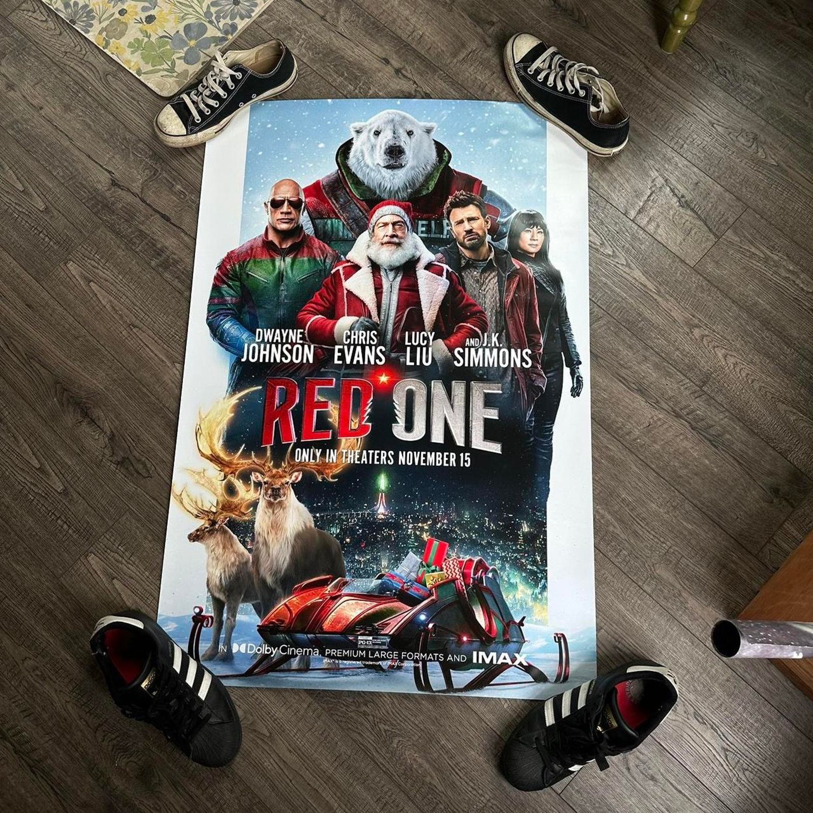 Other Red One Christmas Original 27x40 Movie Poster (2024) Size ONE SIZE - 2 Thumbnail