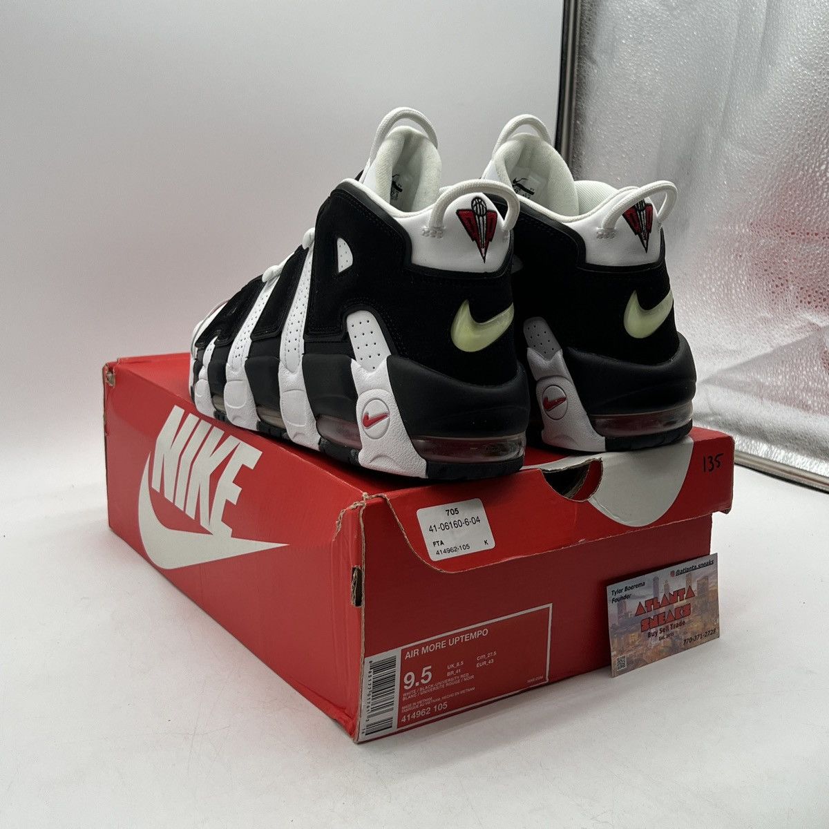 Nike Air more uptempo Scottie pippen Size US 9.5 / EU 42-43 - 4 Thumbnail