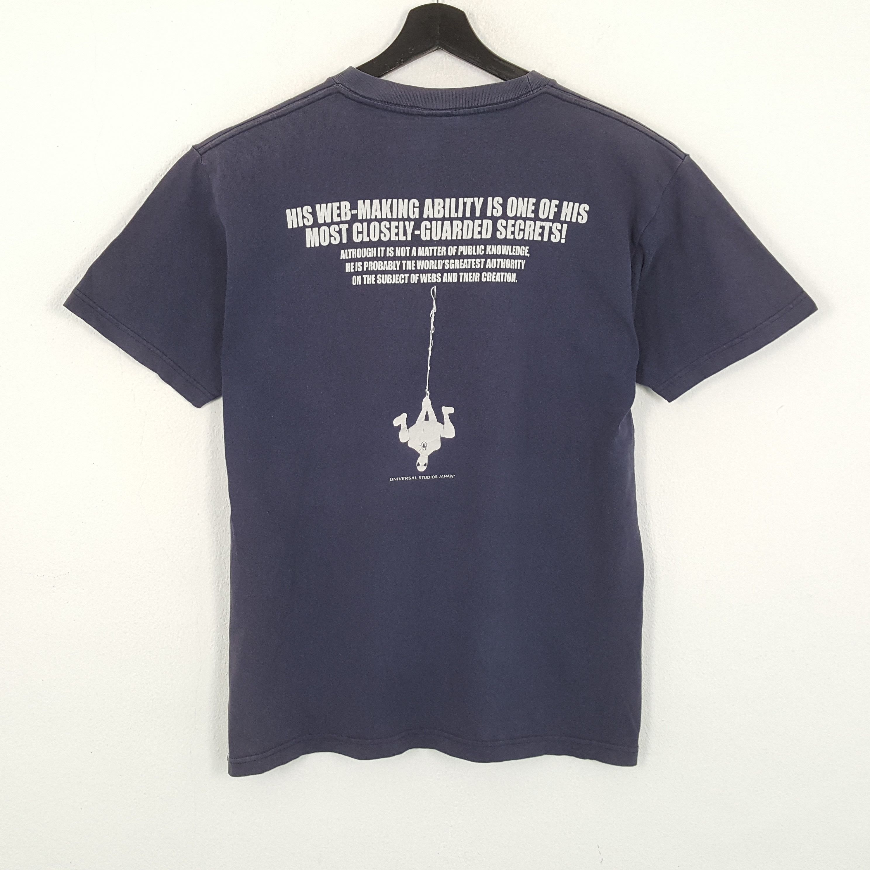 Marvel Comics × Universal Studios × Vintage SPIDER MAN MARVEL Universal Studios Tshirt Size US L / EU 52-54 / 3 - 3 Thumbnail