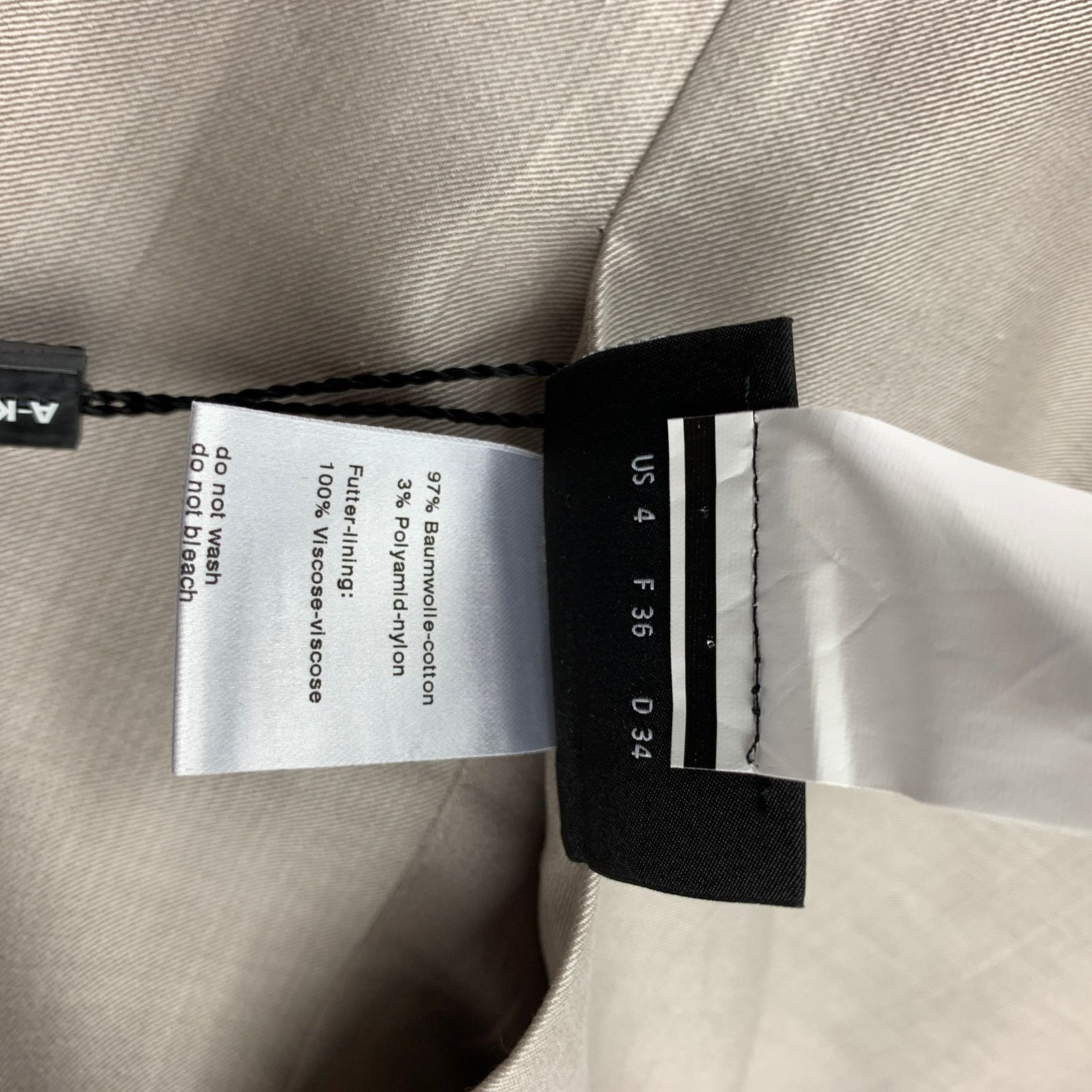 Akris Multi-Color Cotton / Polyamide Reversible Open Front Theatre Size S / US 4 / IT 40 - 6 Thumbnail