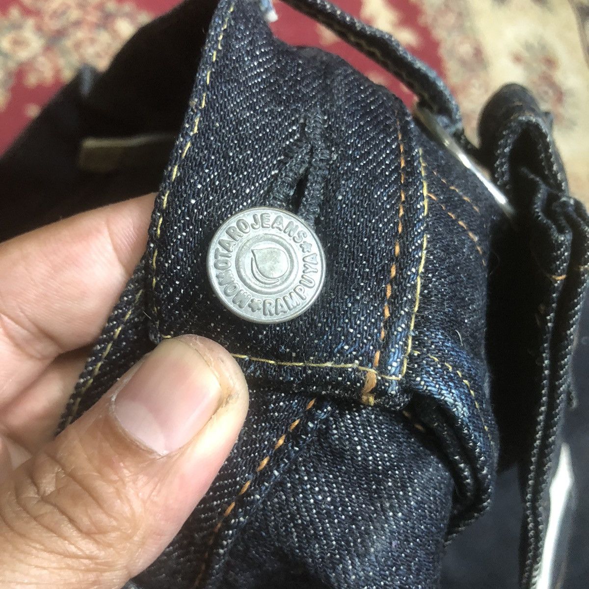 Japanese Brand × Momotaro Jeans × Vintage Momotaro Denim Jeans Size US 34 / EU 50 - 4 Thumbnail