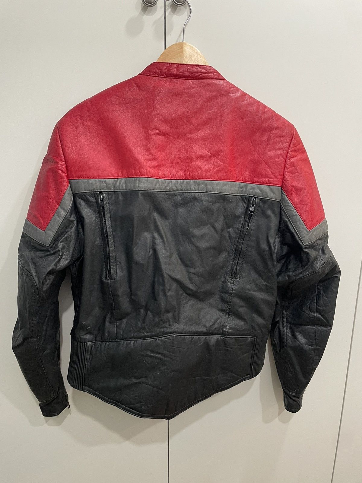 Vintage Leather Moto Jacket