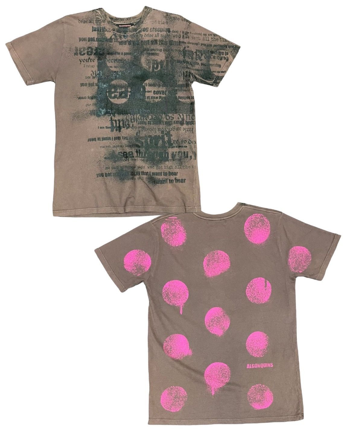 Japanese Brand Archival Gothic Lolita Algonquins Japan Punk Tee Size US M / EU 48-50 / 2 - 2 Thumbnail