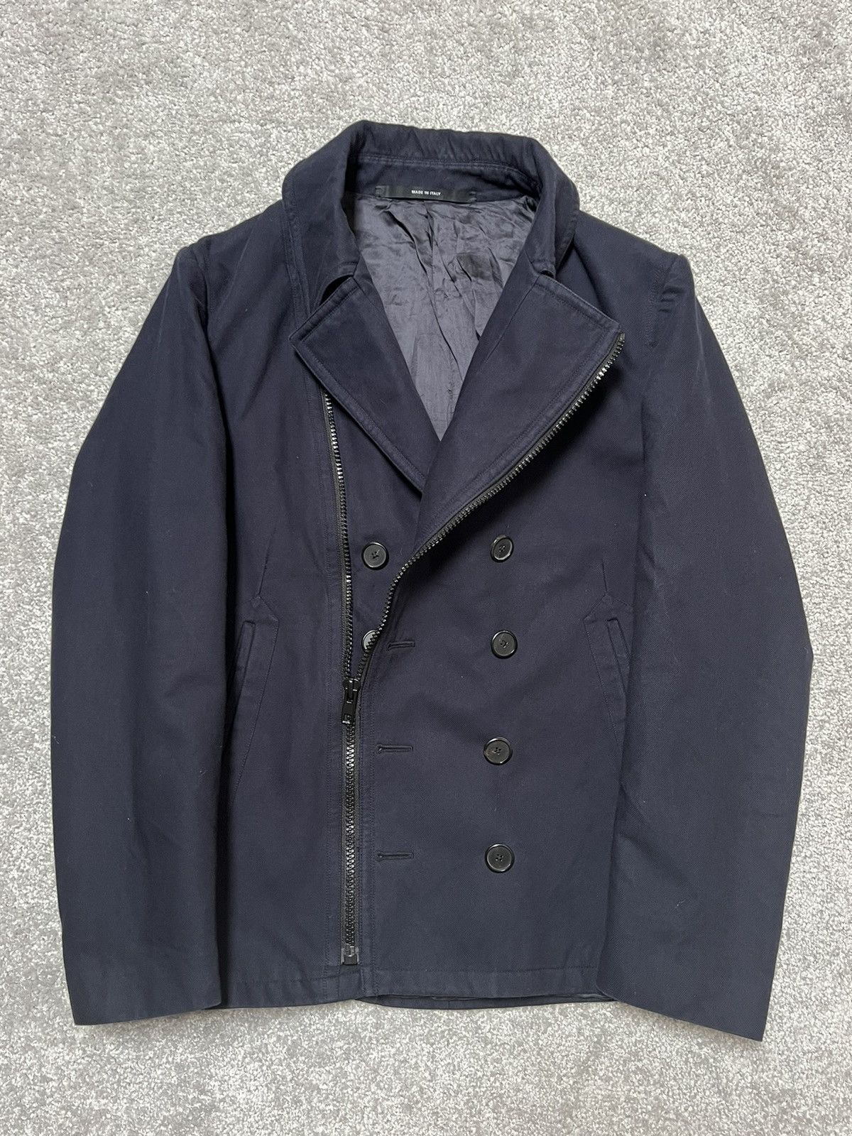 Givenchy Givenchy Blue Coat Jacket Size L Size US L / EU 52-54 / 3 - 5 Thumbnail