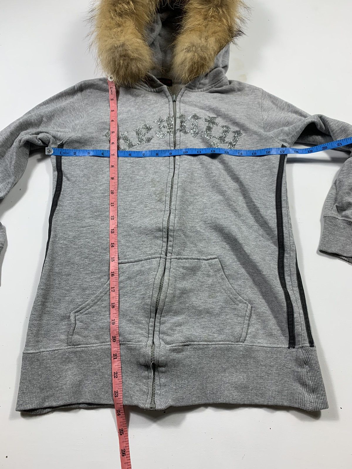 If Six Was Nine × Japanese Brand × Le Grande Bleu (L.G.B.) Japanese Chailu Zip Fur Hoodie lgb style Size US S / EU 44-46 / 1 - 6 Thumbnail