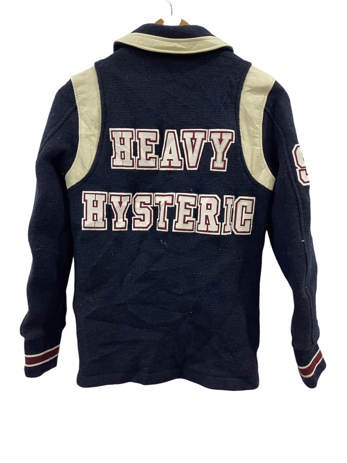 Hysteric Glamour Hysteric Glamour Stadium Jacket Navy Size S / US 4 / IT 40 - 2 Thumbnail