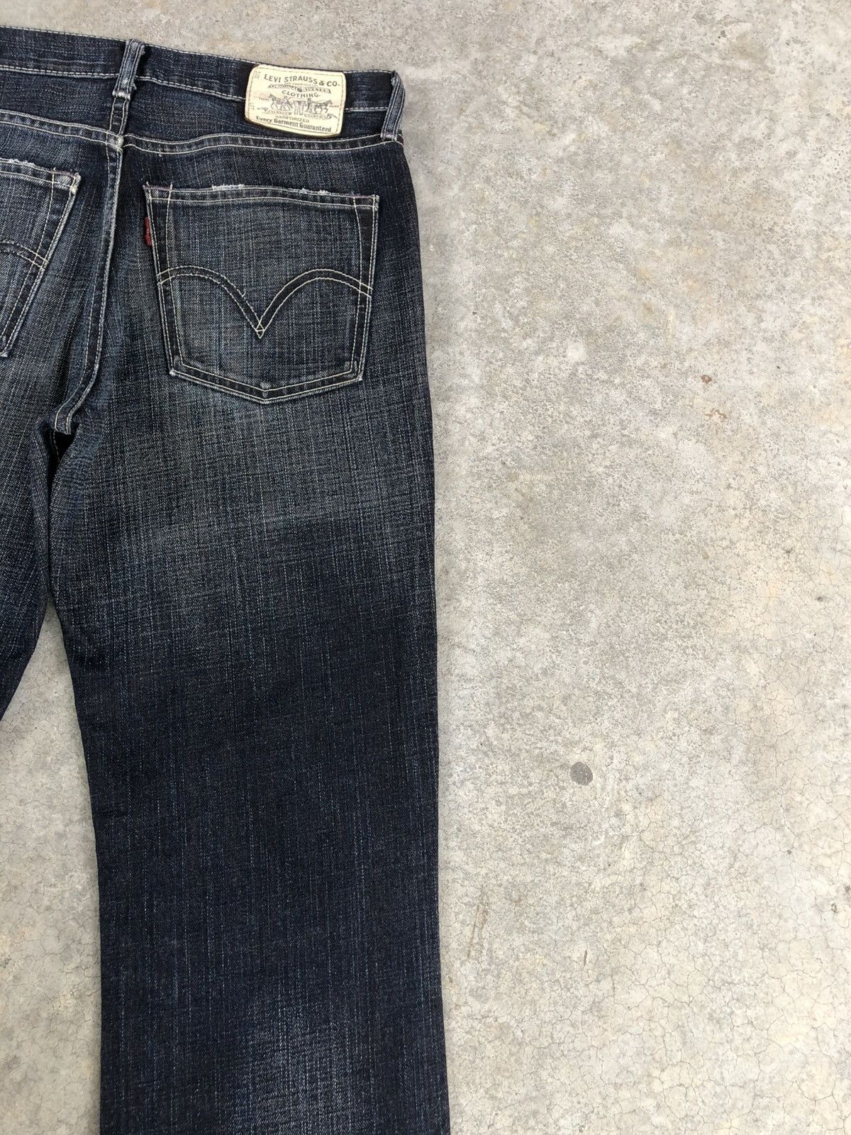 If Six Was Nine Y2k Levi’s 507 Flared Jeans Distressed Jeans Size US 31 - 9 Thumbnail